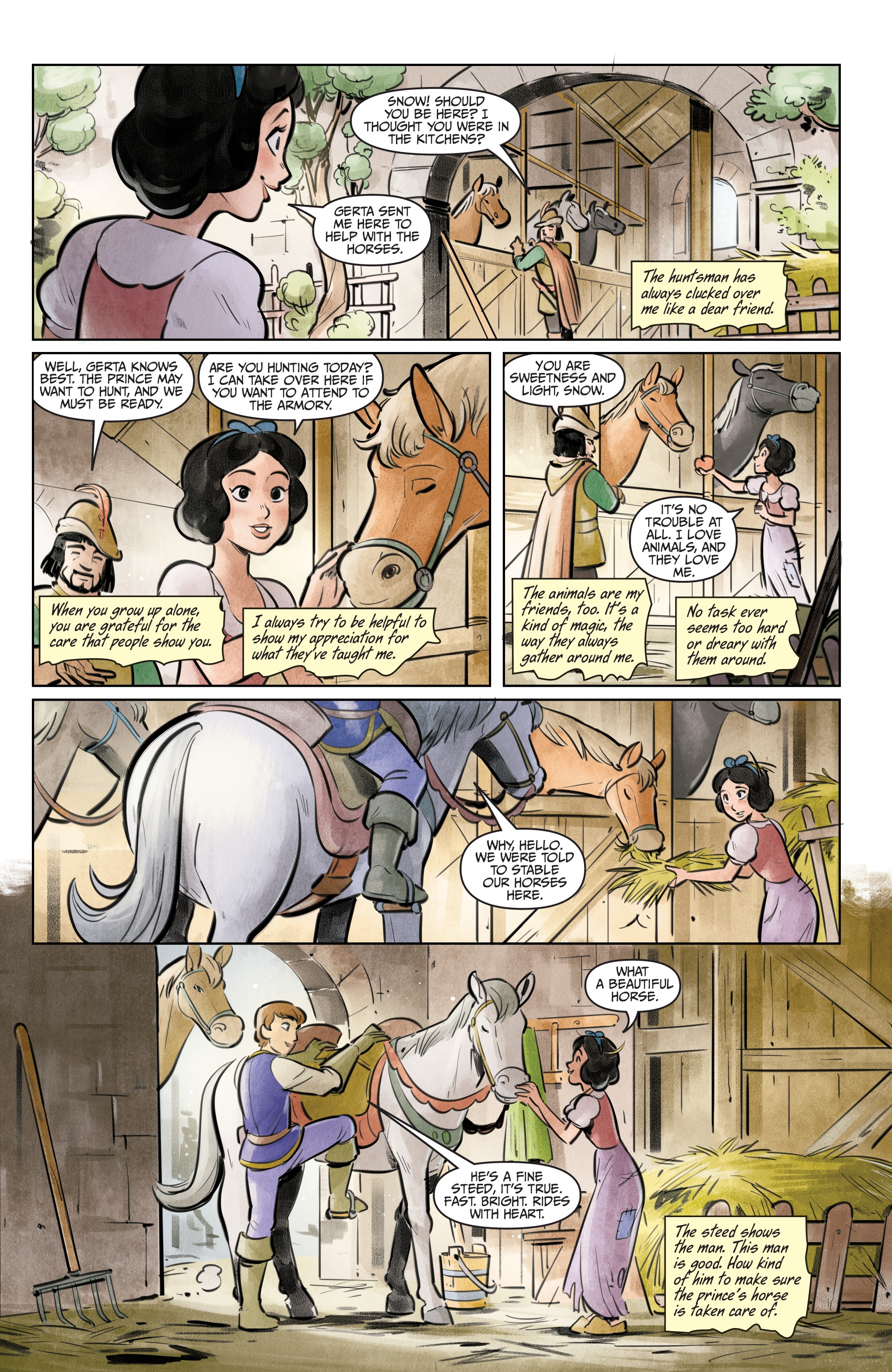 Read online Snow White and the Seven Dwarfs (2019) comic -  Issue #1 - 6