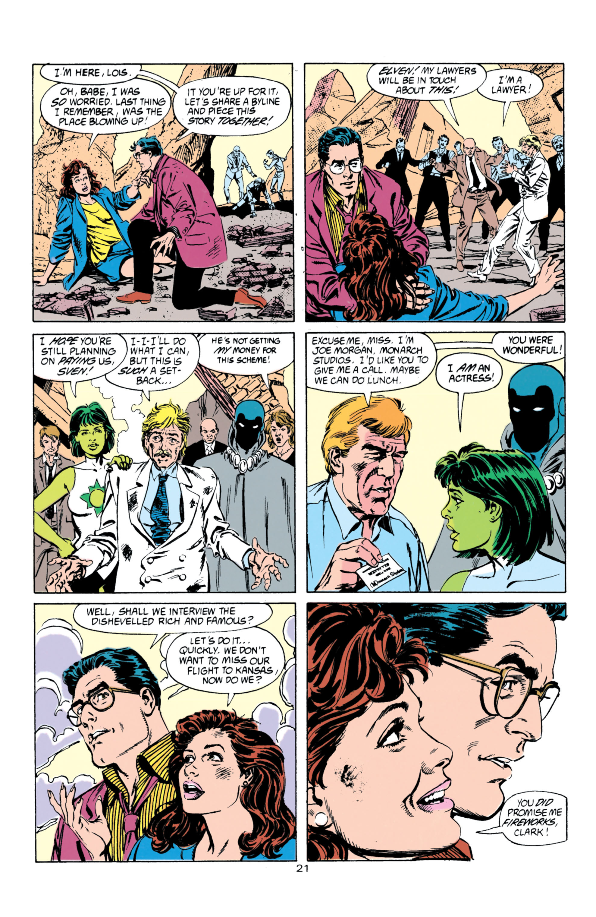 Read online Superman (1987) comic -  Issue #46 - 21