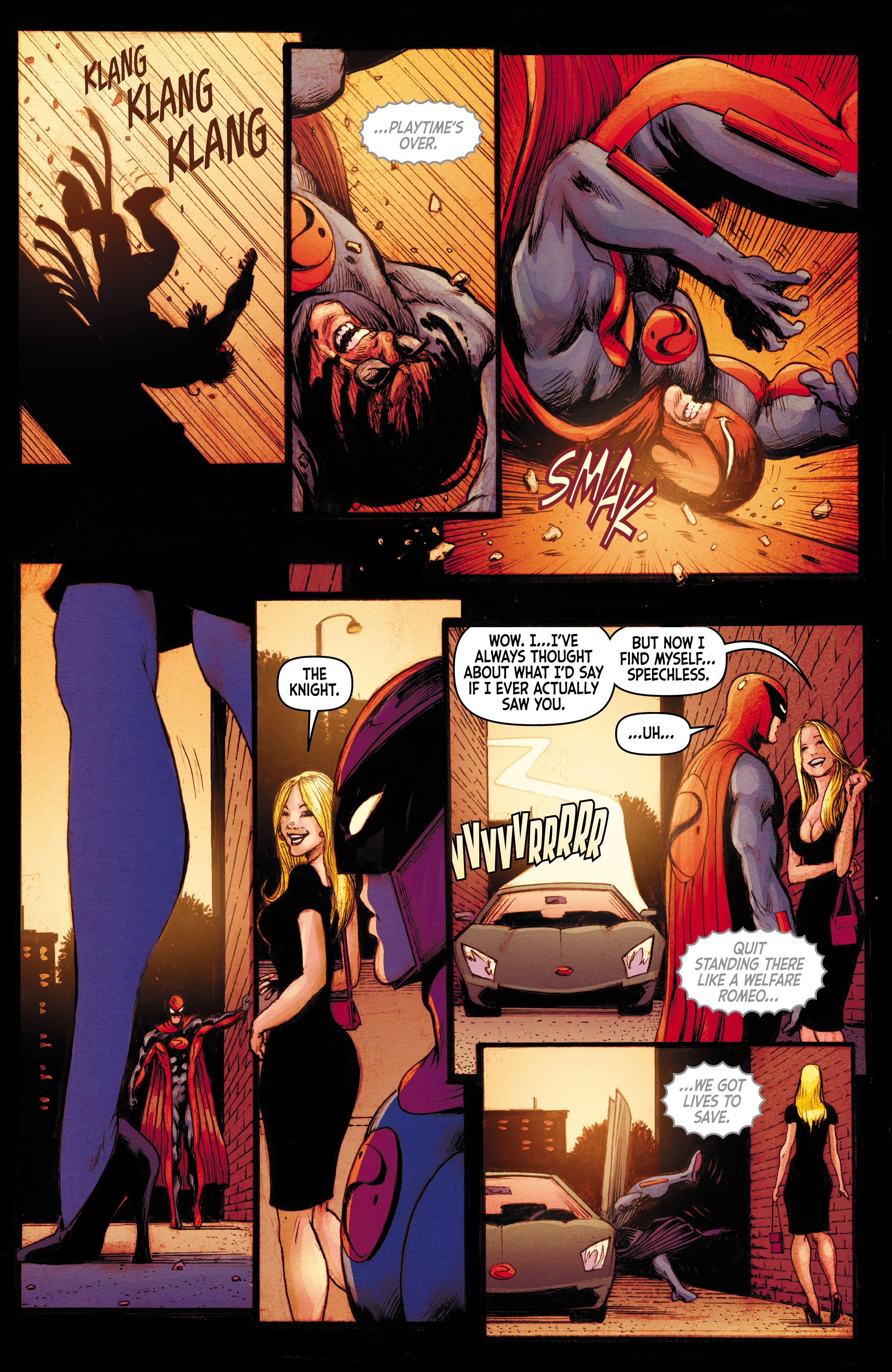 Read online Knighted comic -  Issue #3 - 14