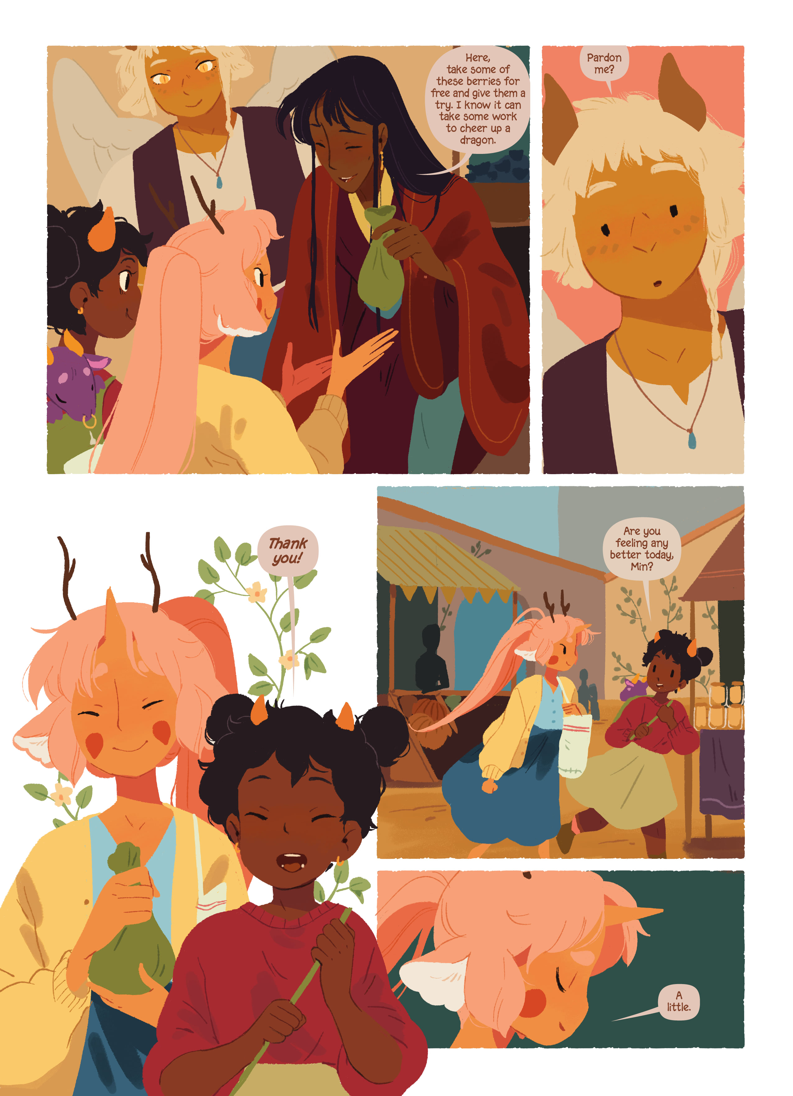 Read online The Tea Dragon Series comic -  Issue # The Tea Dragon Tapestry - 72