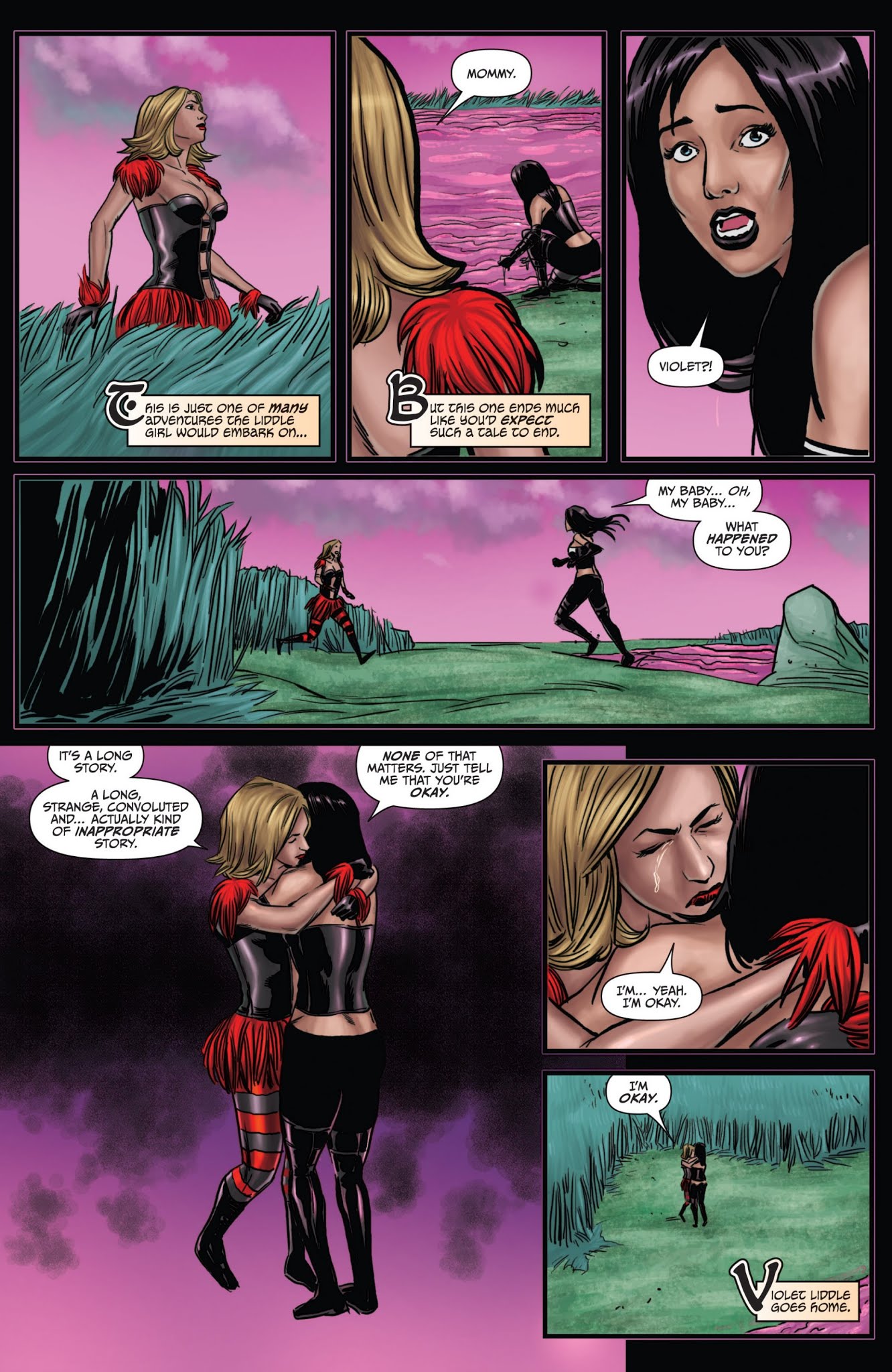 Read online Grimm Fairy Tales presents Wonderland: Asylum comic -  Issue #5 - 25