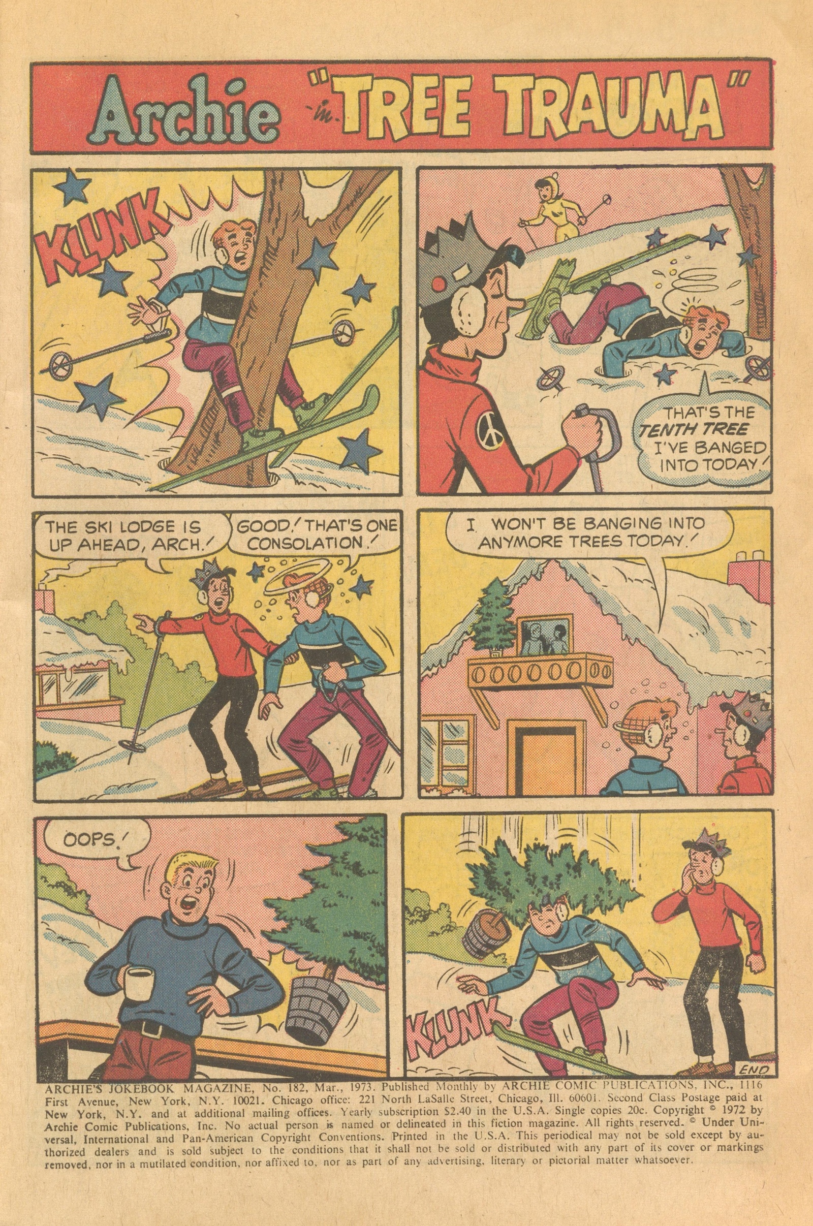 Read online Archie's Joke Book Magazine comic -  Issue #182 - 3