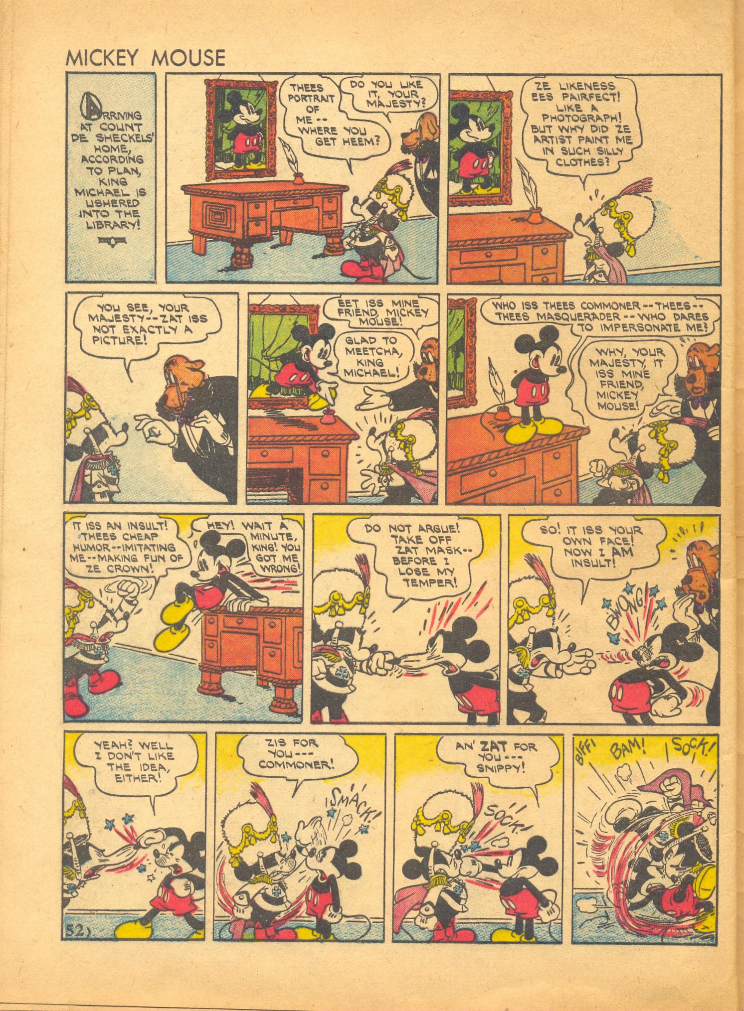 Read online Walt Disney's Comics and Stories comic -  Issue #6 - 54