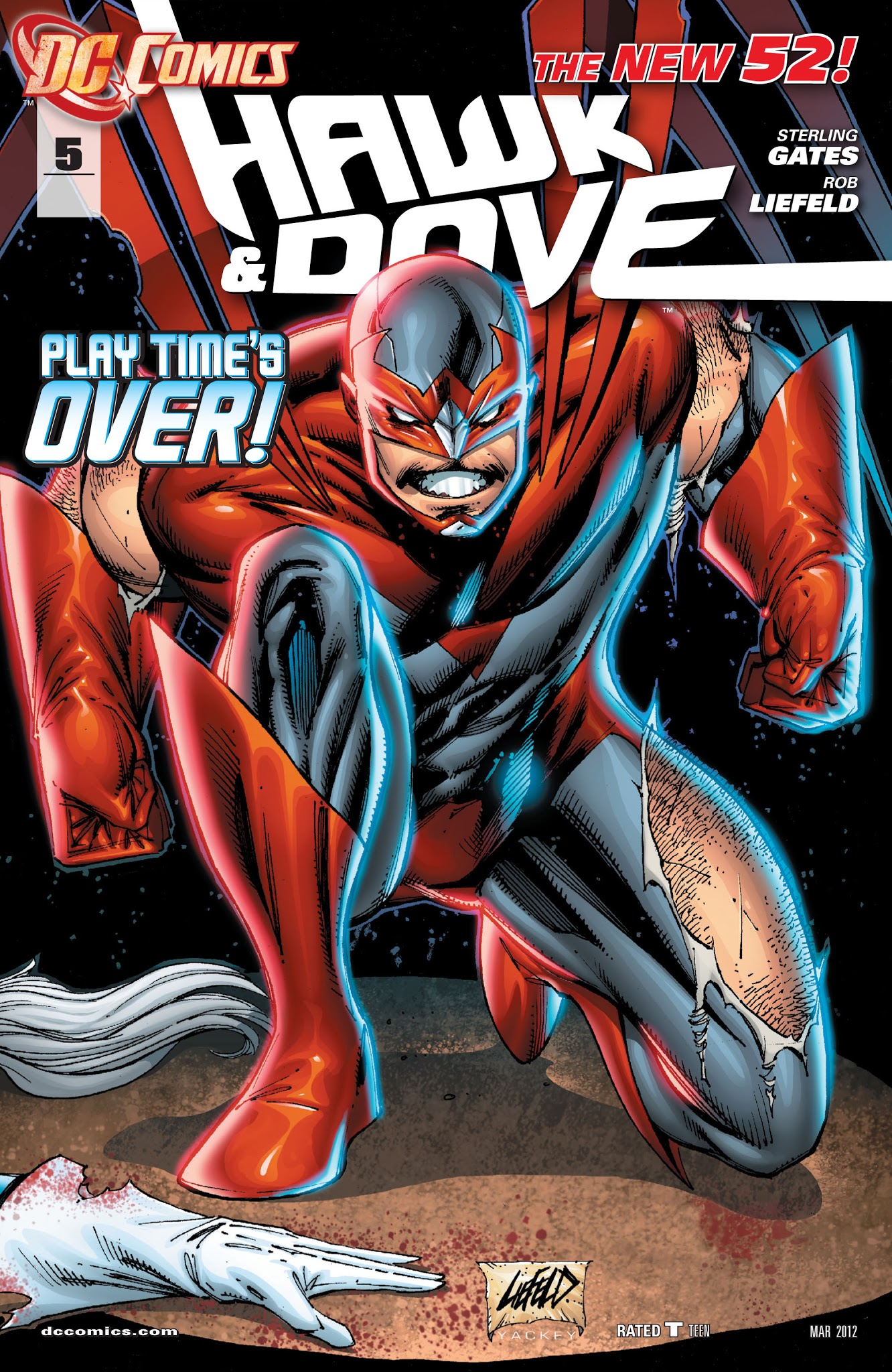 Read online Hawk and Dove (2011) comic -  Issue #5 - 1