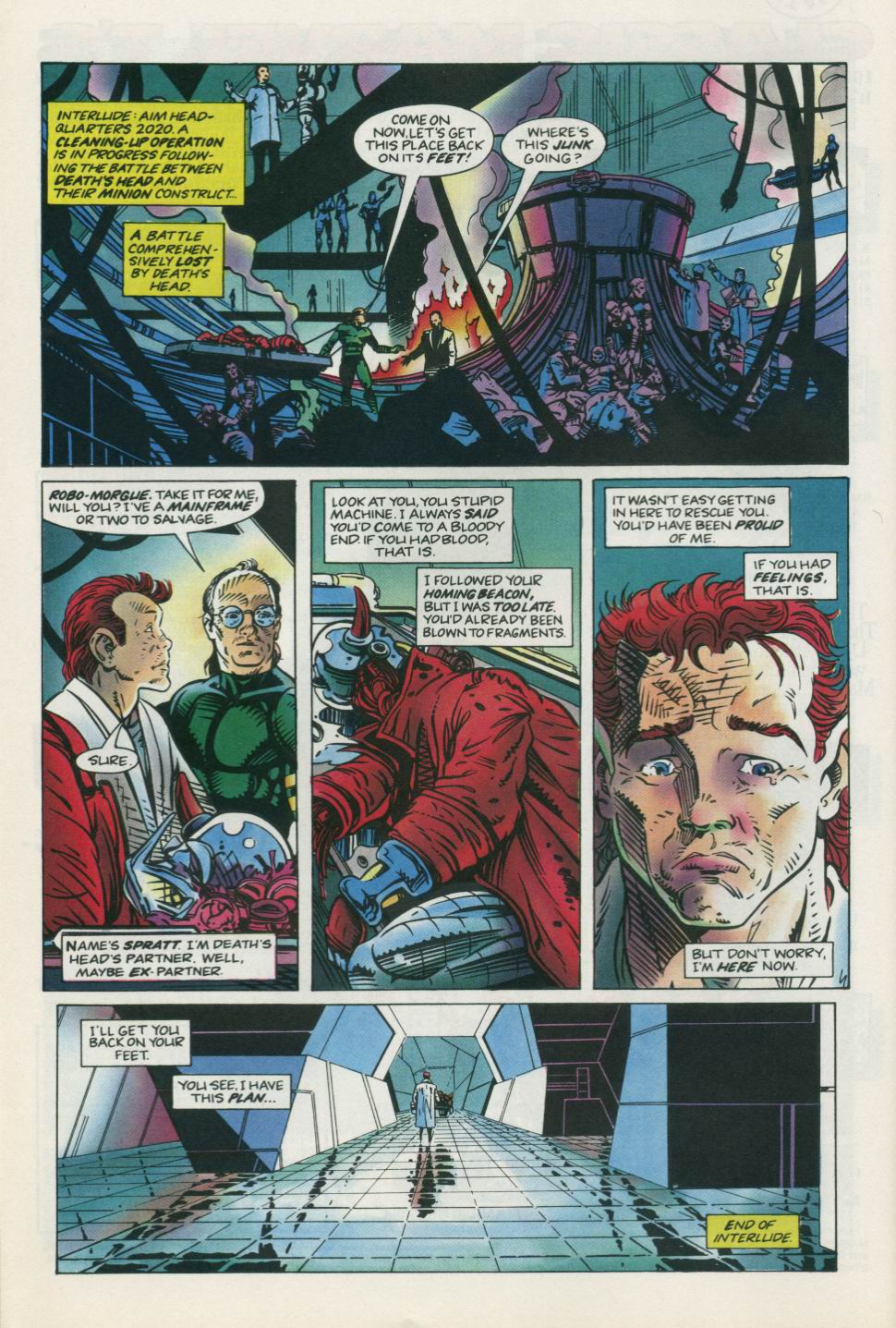 Read online Death's Head II (vol. 1) comic -  Issue #2 - 10