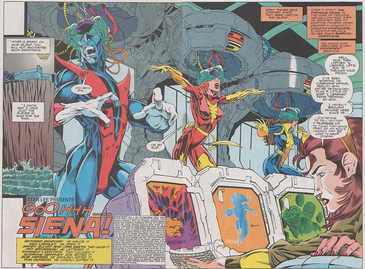 Read online Excalibur (1988) comic -  Issue #72 - 3