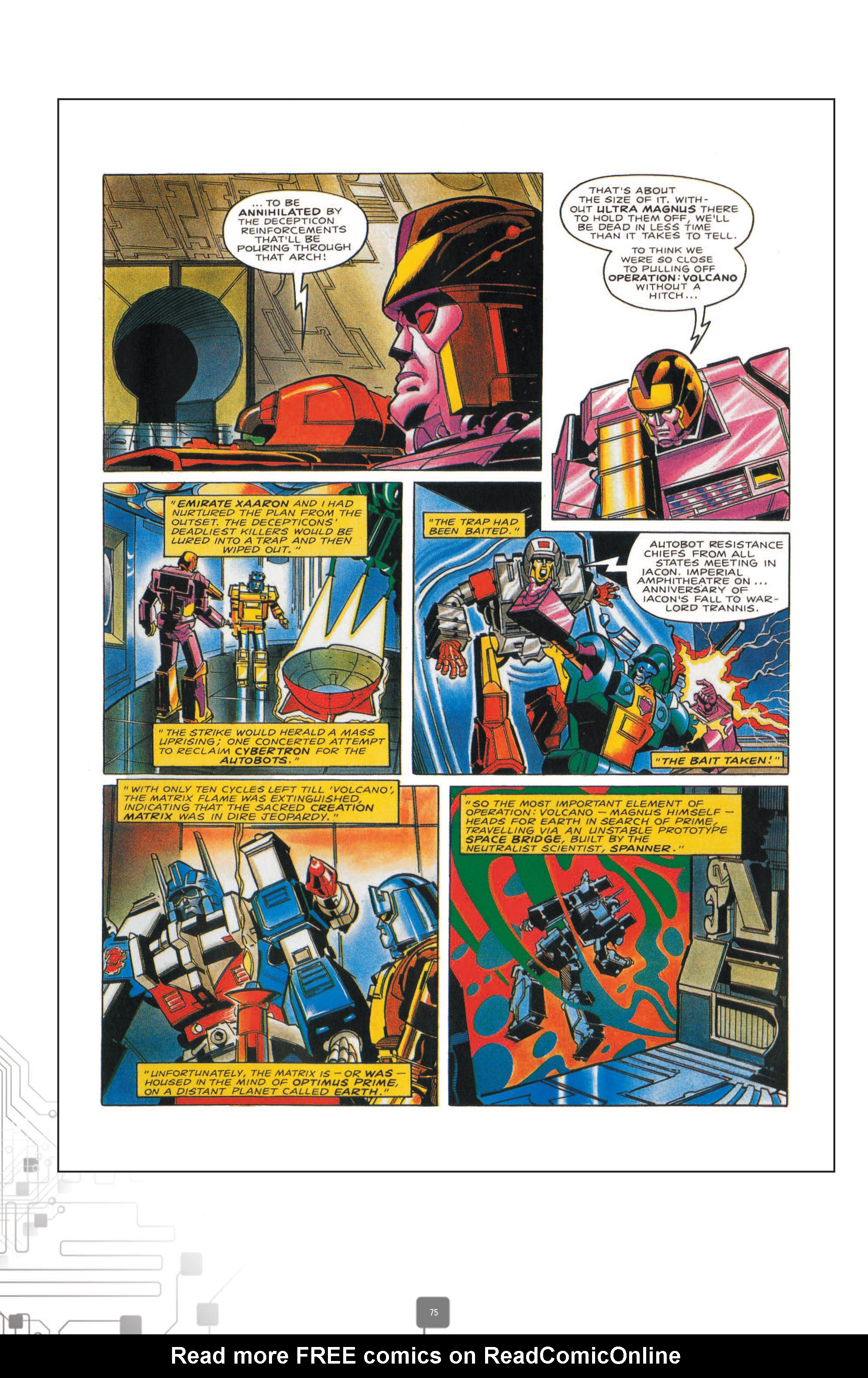 Read online The Transformers Classics UK comic -  Issue # TPB 3 - 76