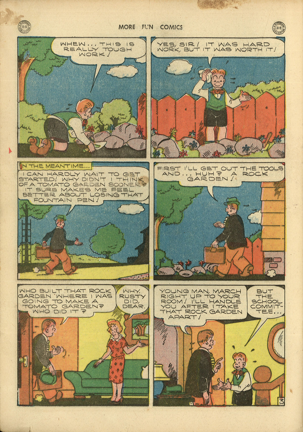 Read online More Fun Comics comic -  Issue #119 - 30