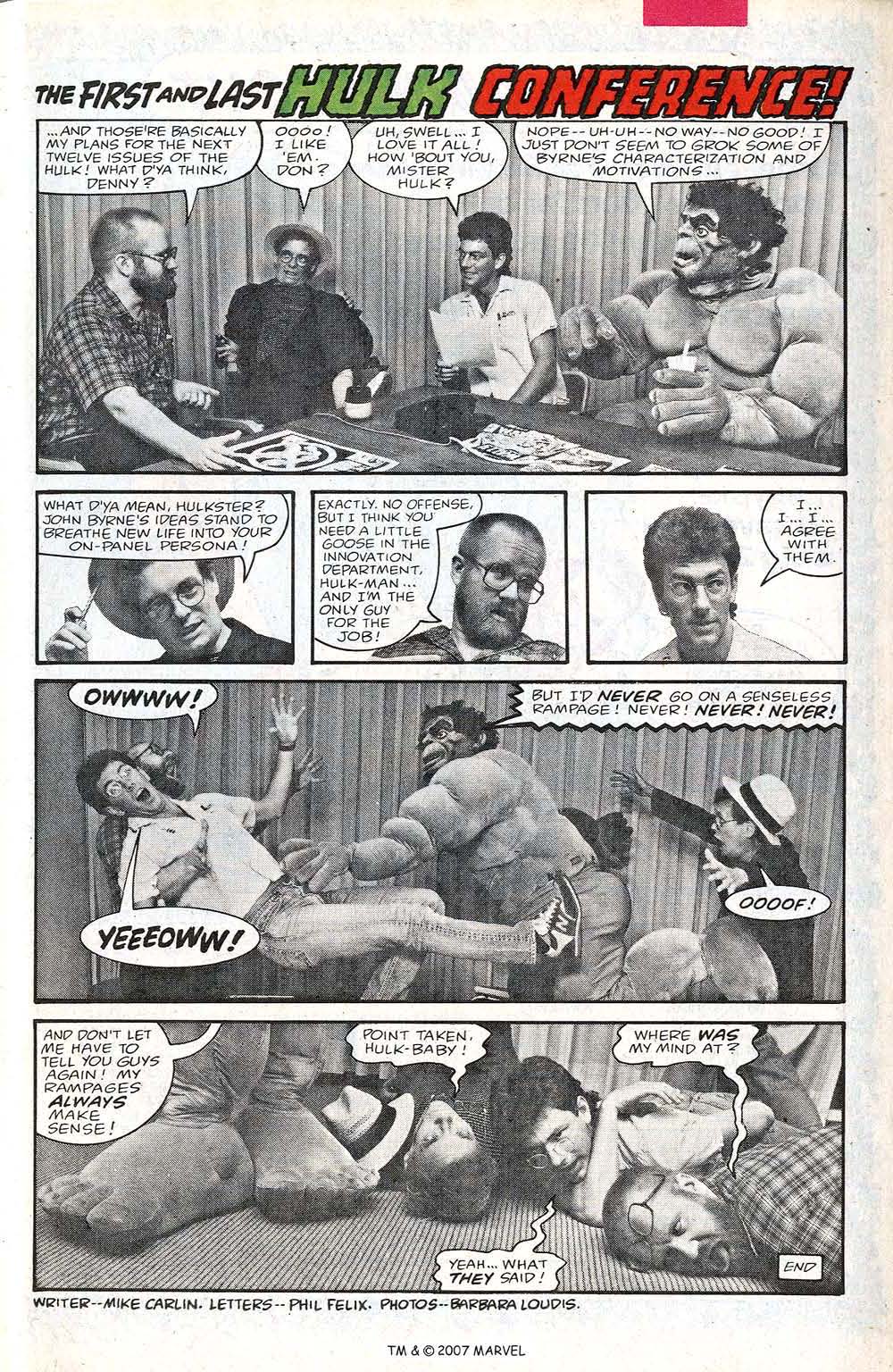 Read online The Incredible Hulk (1968) comic -  Issue #316 - 33