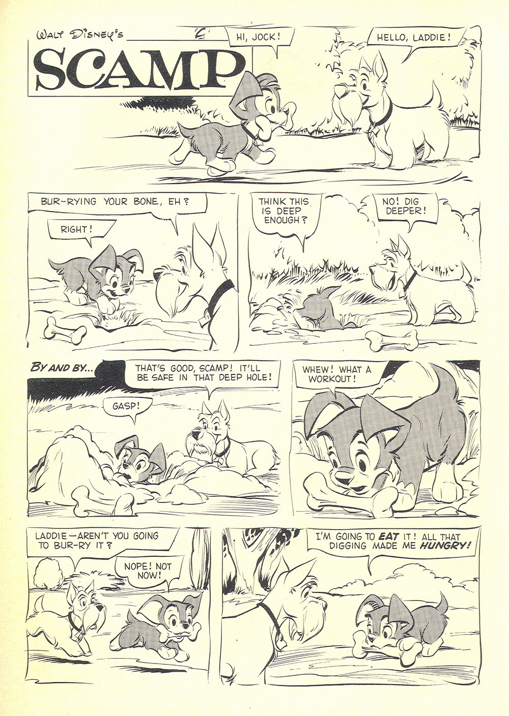 Read online Scamp (1958) comic -  Issue #6 - 35