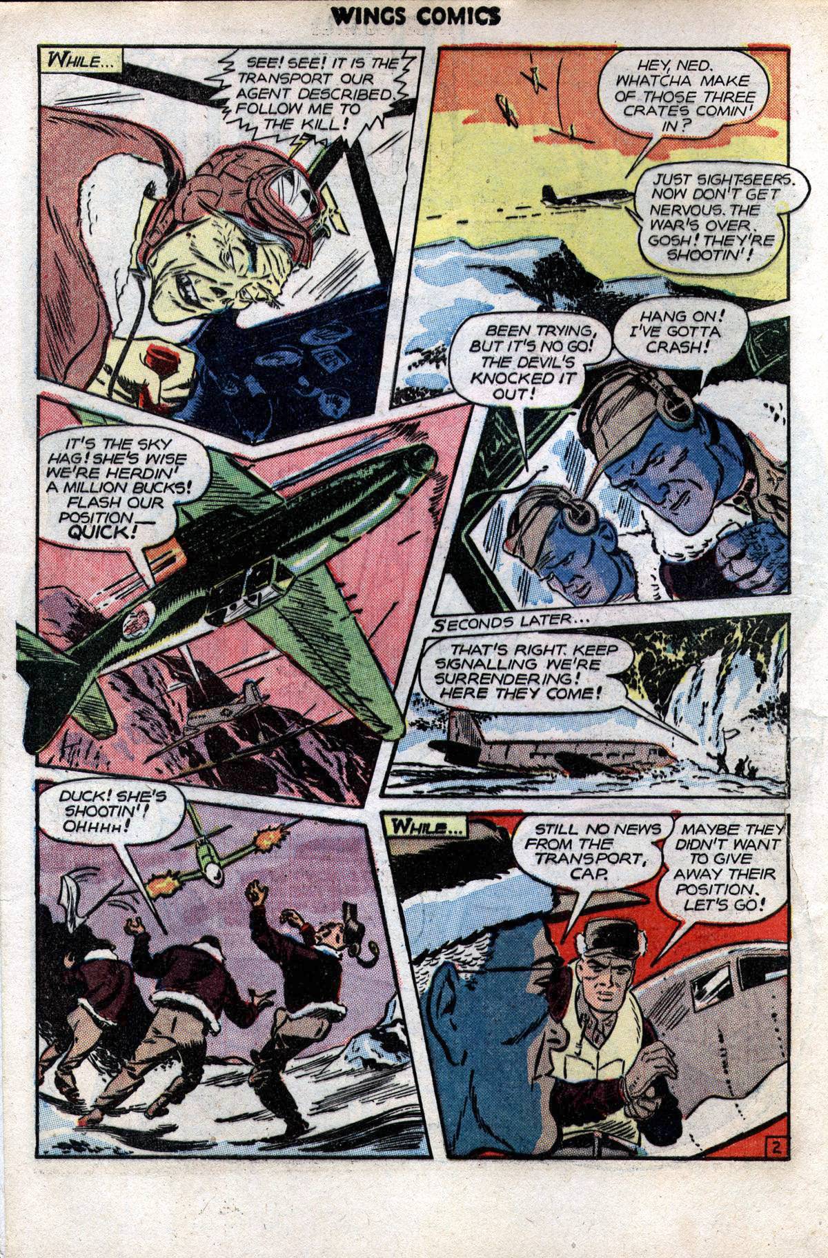 Read online Wings Comics comic -  Issue #76 - 4