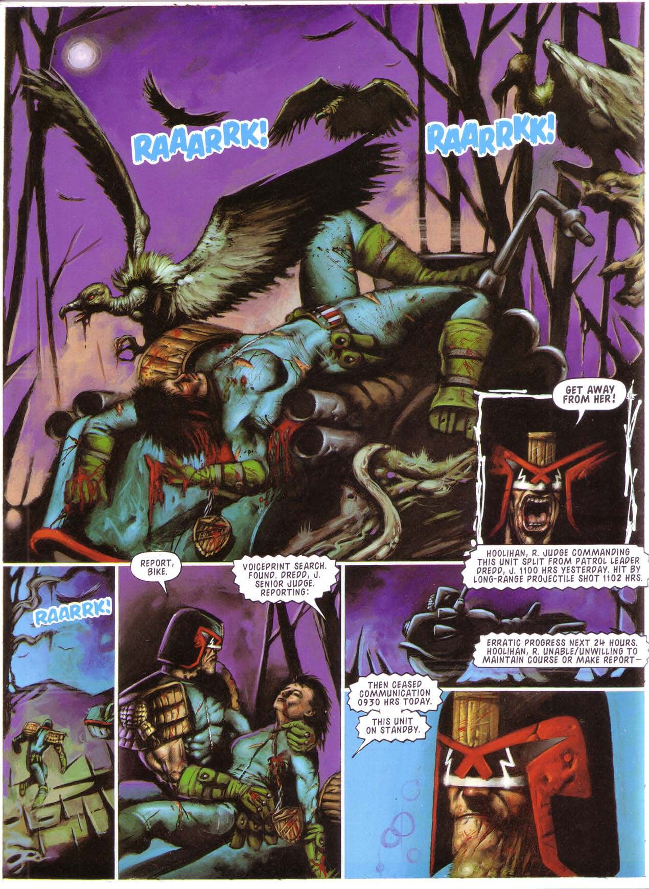Read online Judge Dredd: Goodnight Kiss comic -  Issue # TPB - 64