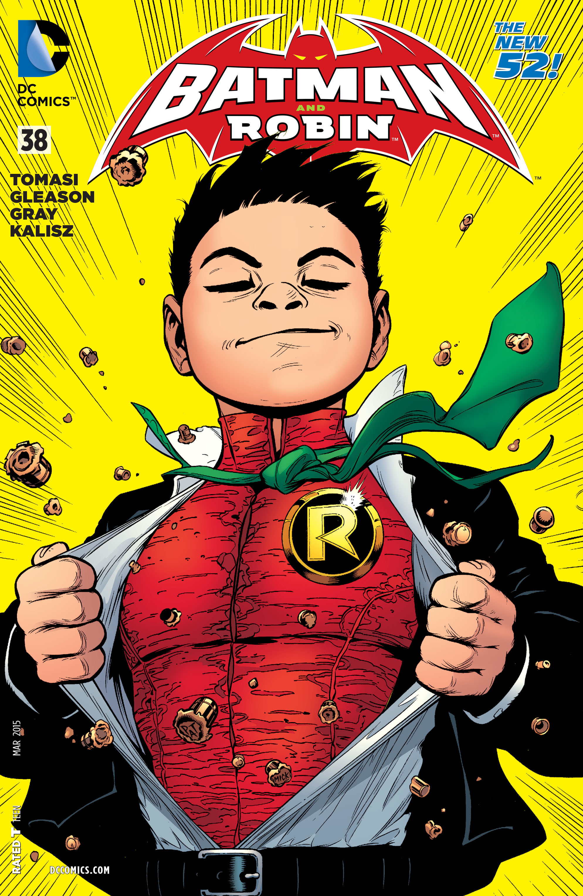 Read online Batman and Robin (2011) comic -  Issue #38 - 1