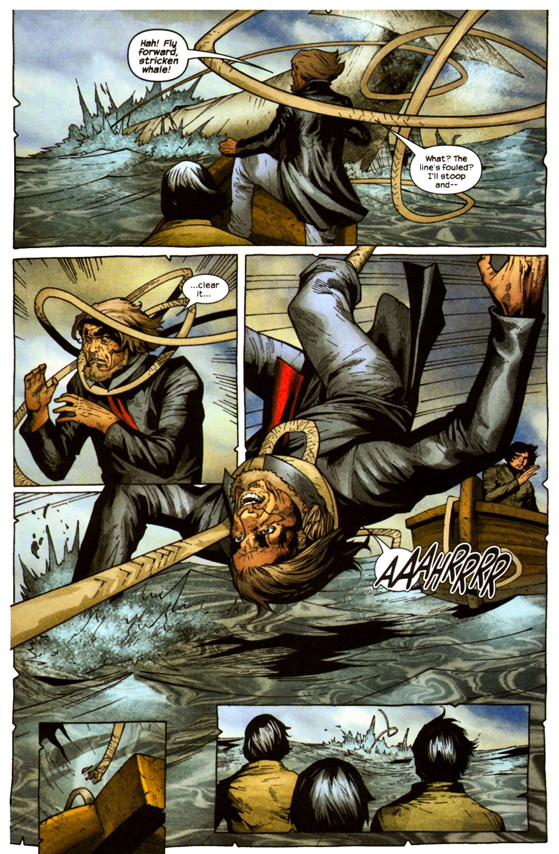 Read online Marvel Illustrated: Moby Dick comic -  Issue # TPB - 137