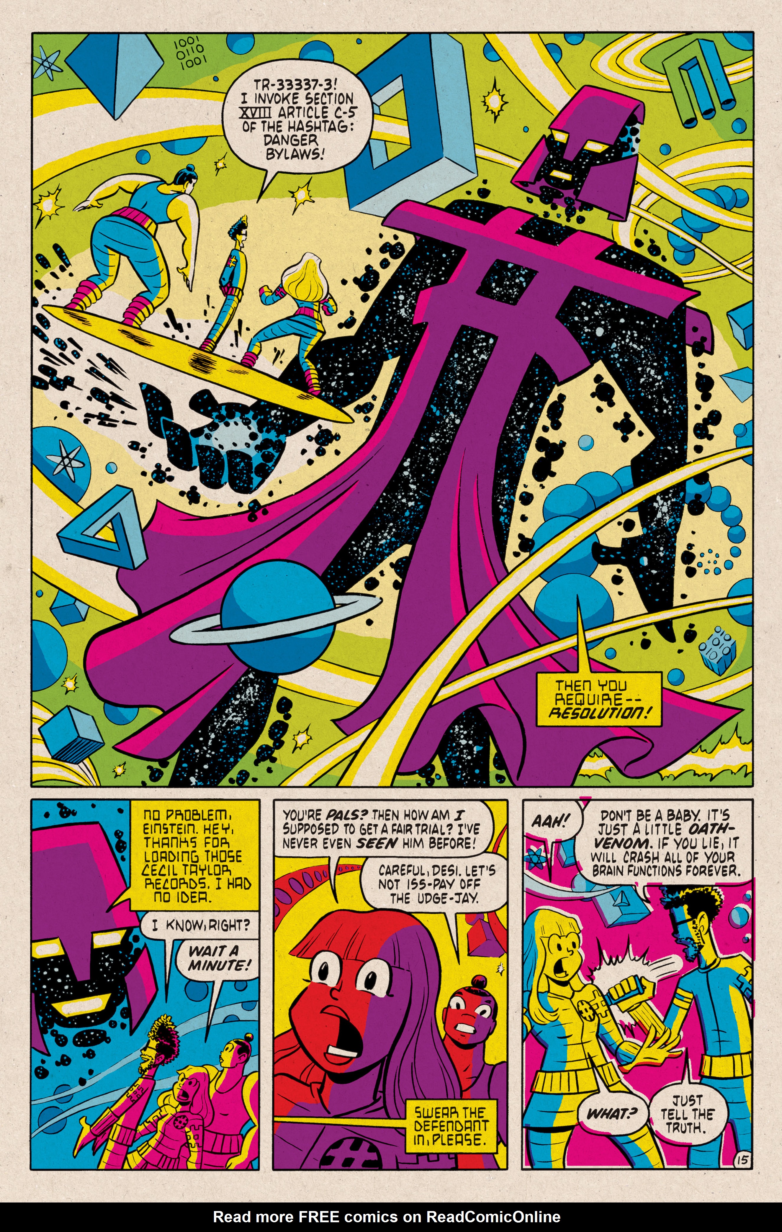 Read online Hashtag Danger comic -  Issue #1 - 17