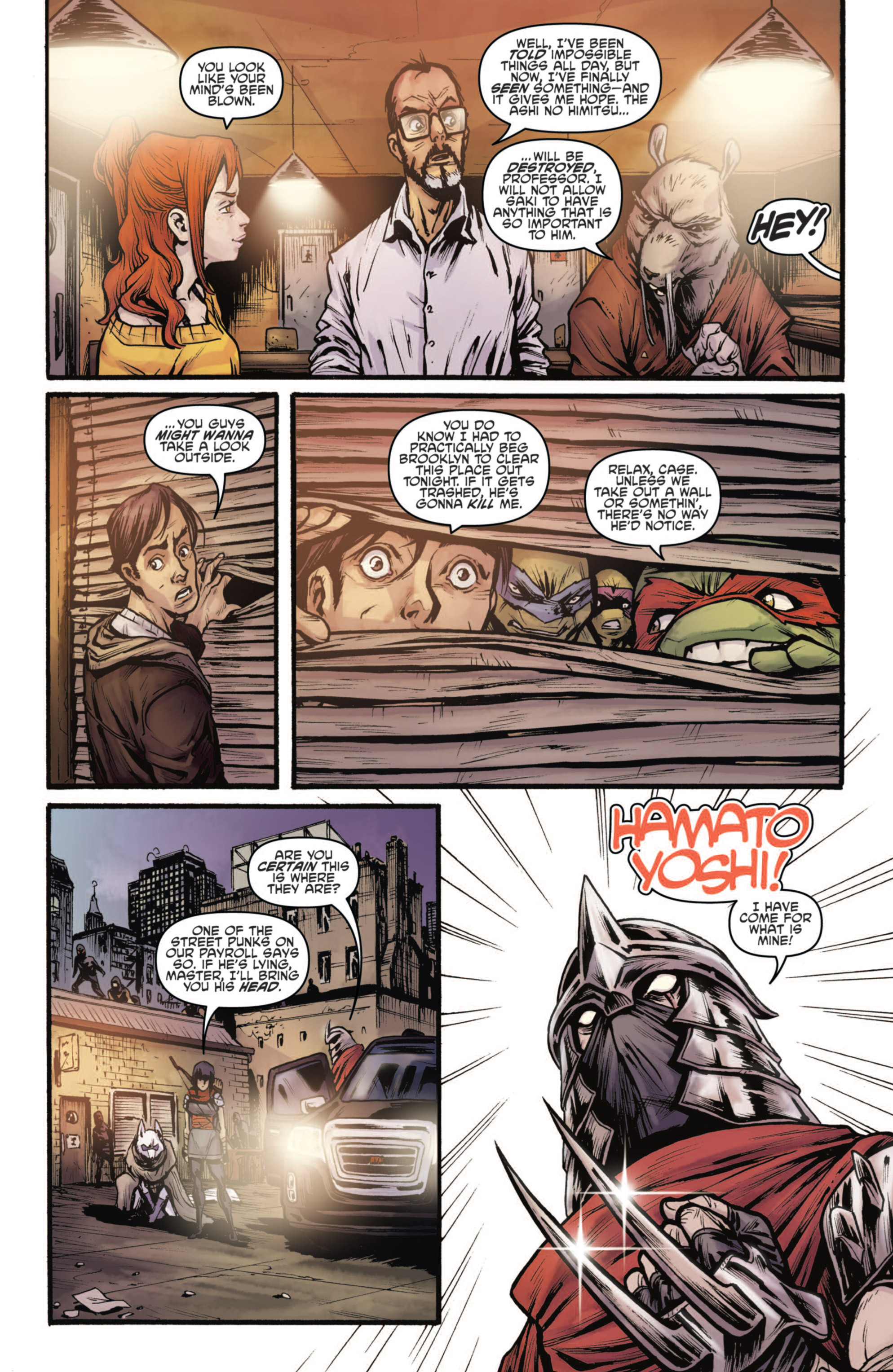 Read online Teenage Mutant Ninja Turtles: The Secret History of the Foot Clan comic -  Issue #4 - 7