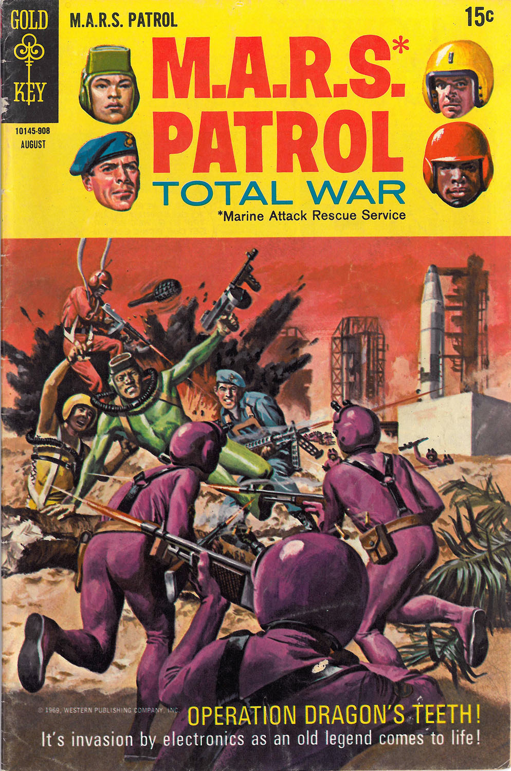 Read online M.A.R.S. Patrol Total War comic -  Issue #10 - 1