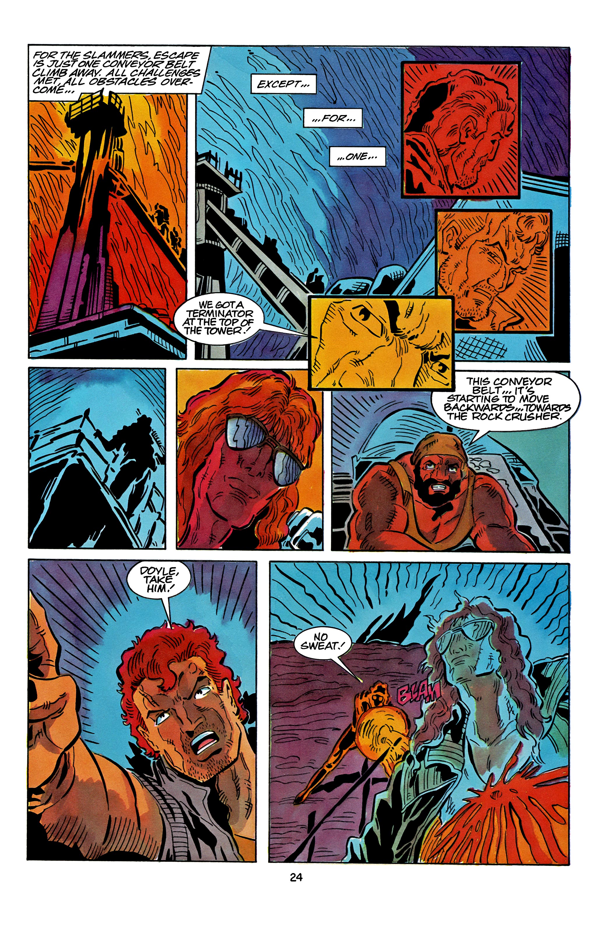 Read online The Terminator (1988) comic -  Issue #8 - 27