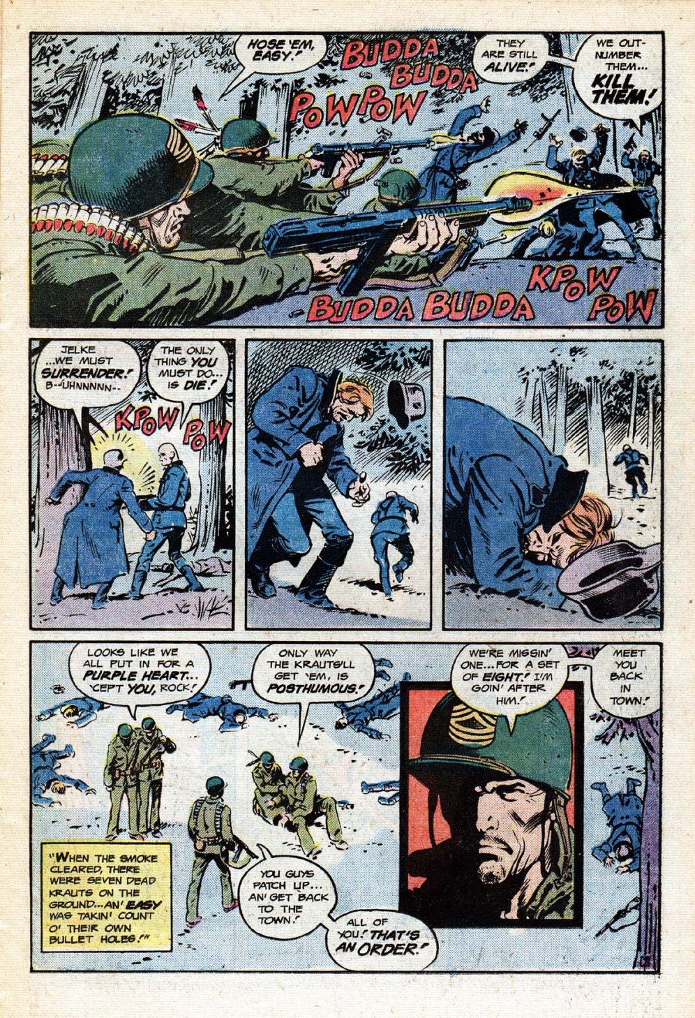 Read online Our Army at War (1952) comic -  Issue #291 - 10