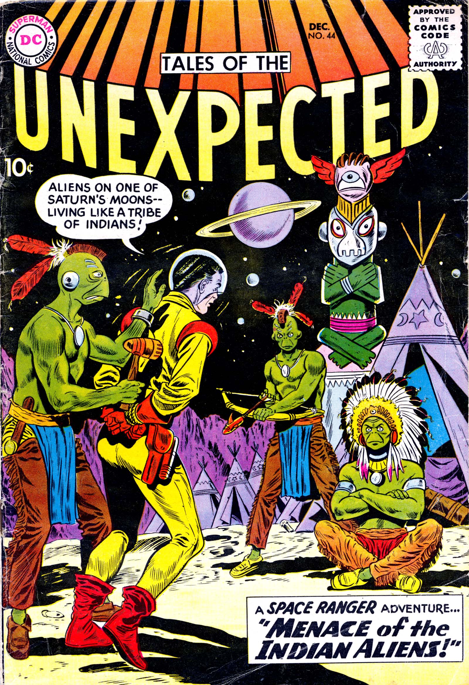 Read online Tales of the Unexpected comic -  Issue #44 - 1