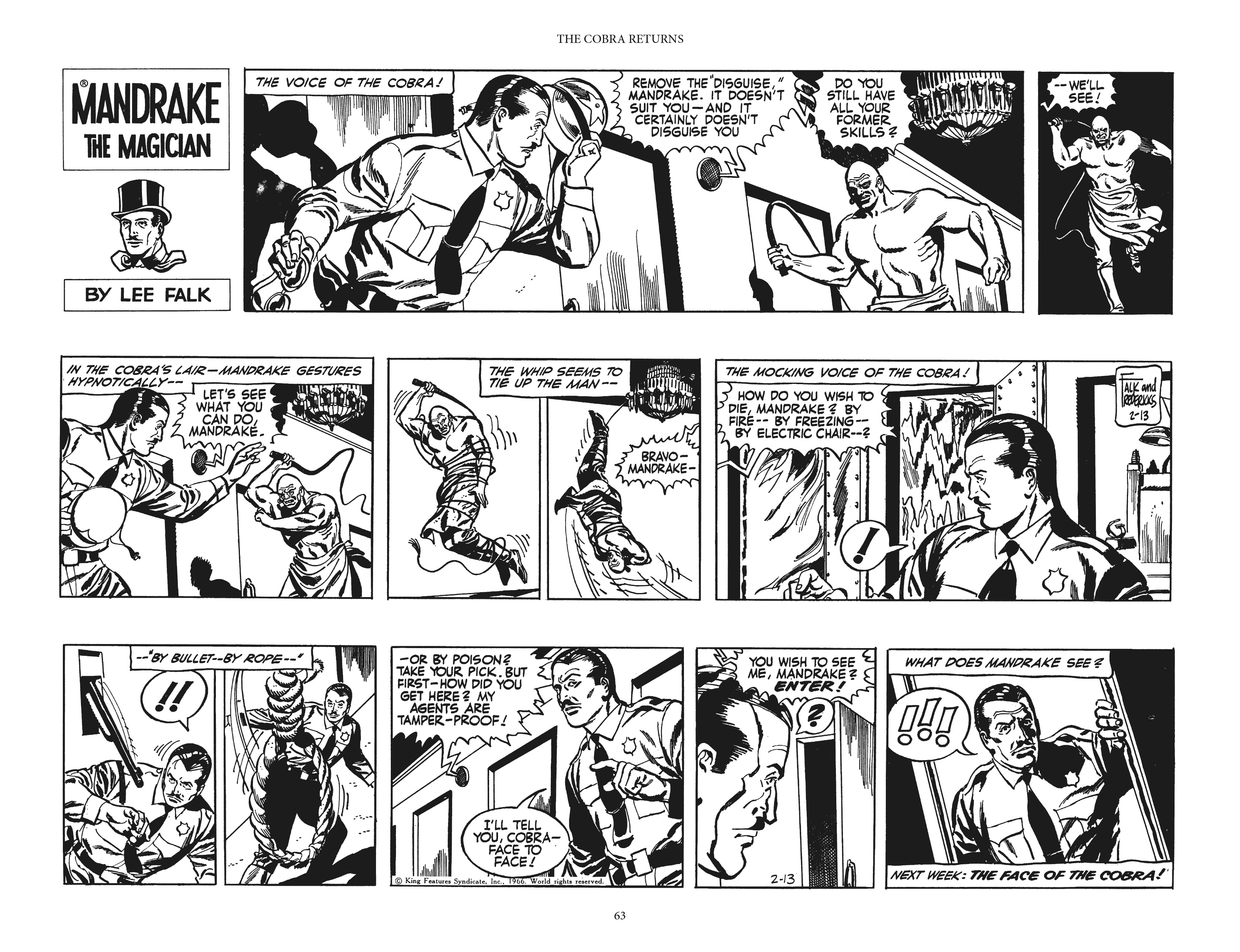 Read online Mandrake the Magician: The Fred Fredricks Sundays comic -  Issue # TPB (Part 1) - 64