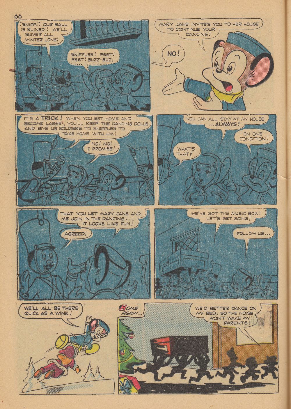 Read online Bugs Bunny's Christmas Funnies comic -  Issue # TPB 5 - 68