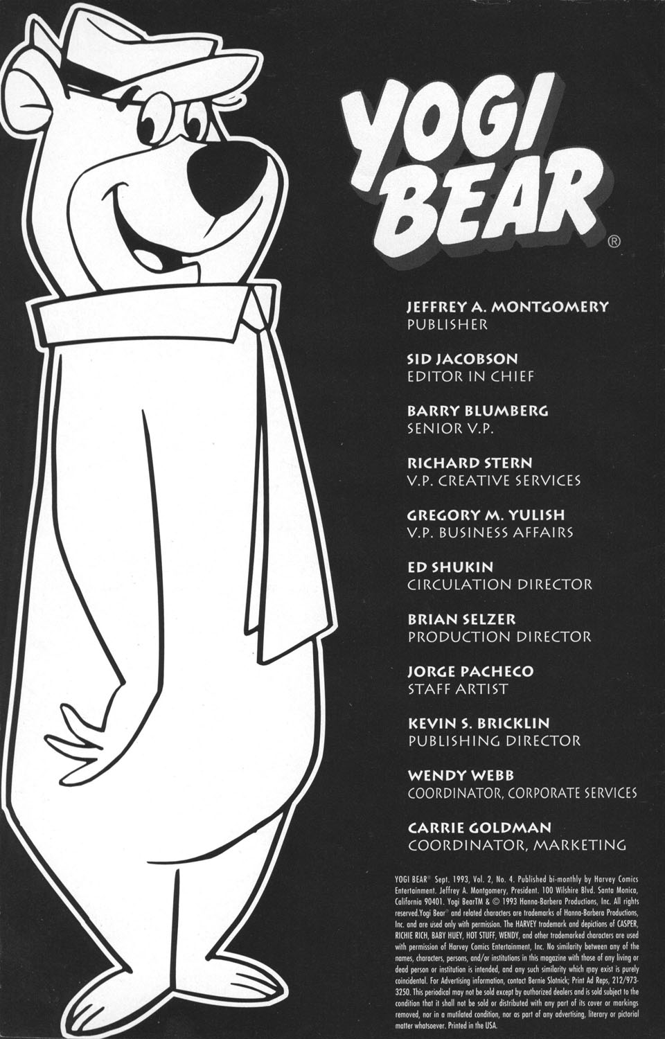 Yogi Bear (1992) issue 4 - Page 2