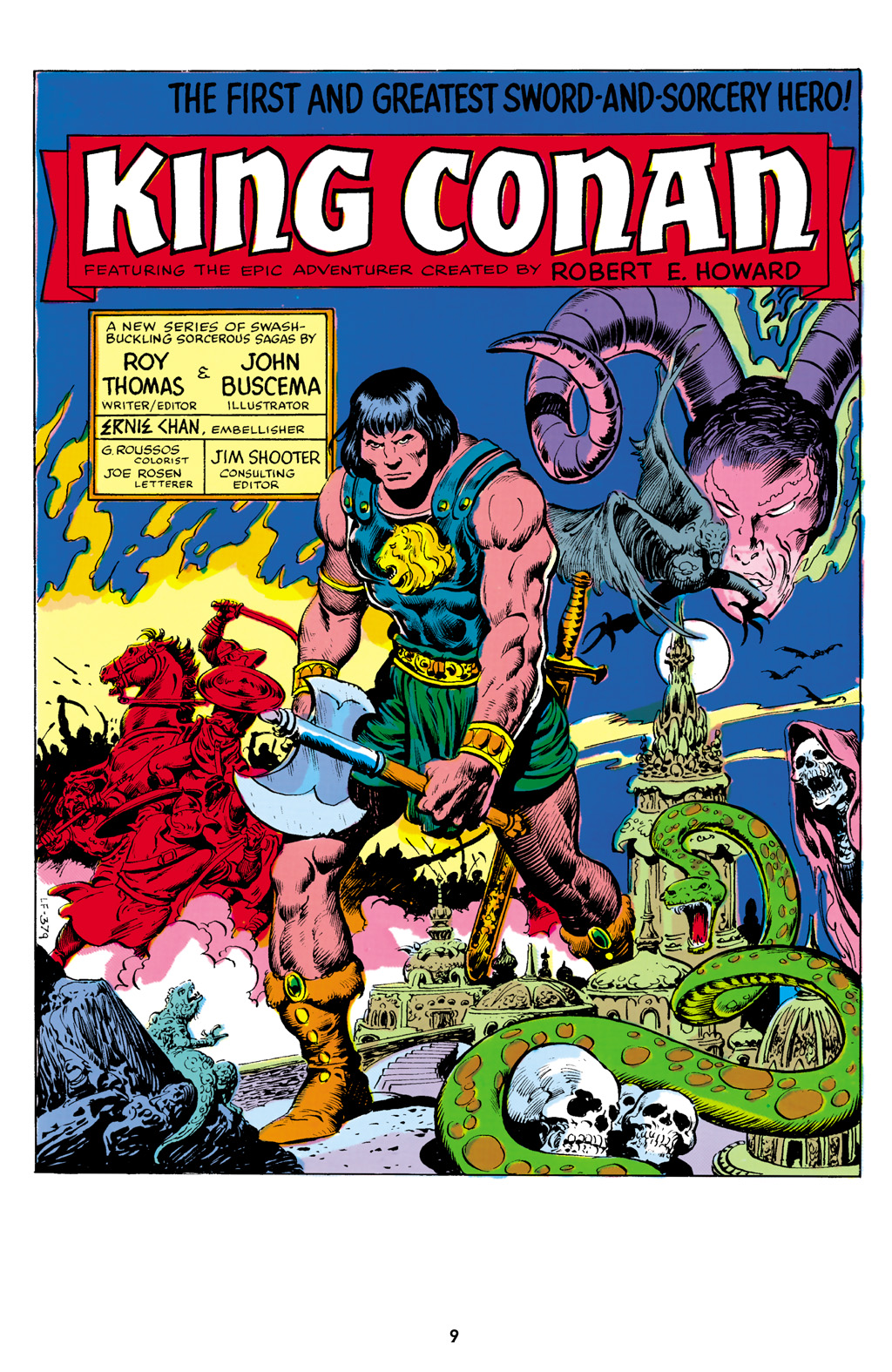 Read online The Chronicles of King Conan comic -  Issue # TPB 1 (Part 1) - 9