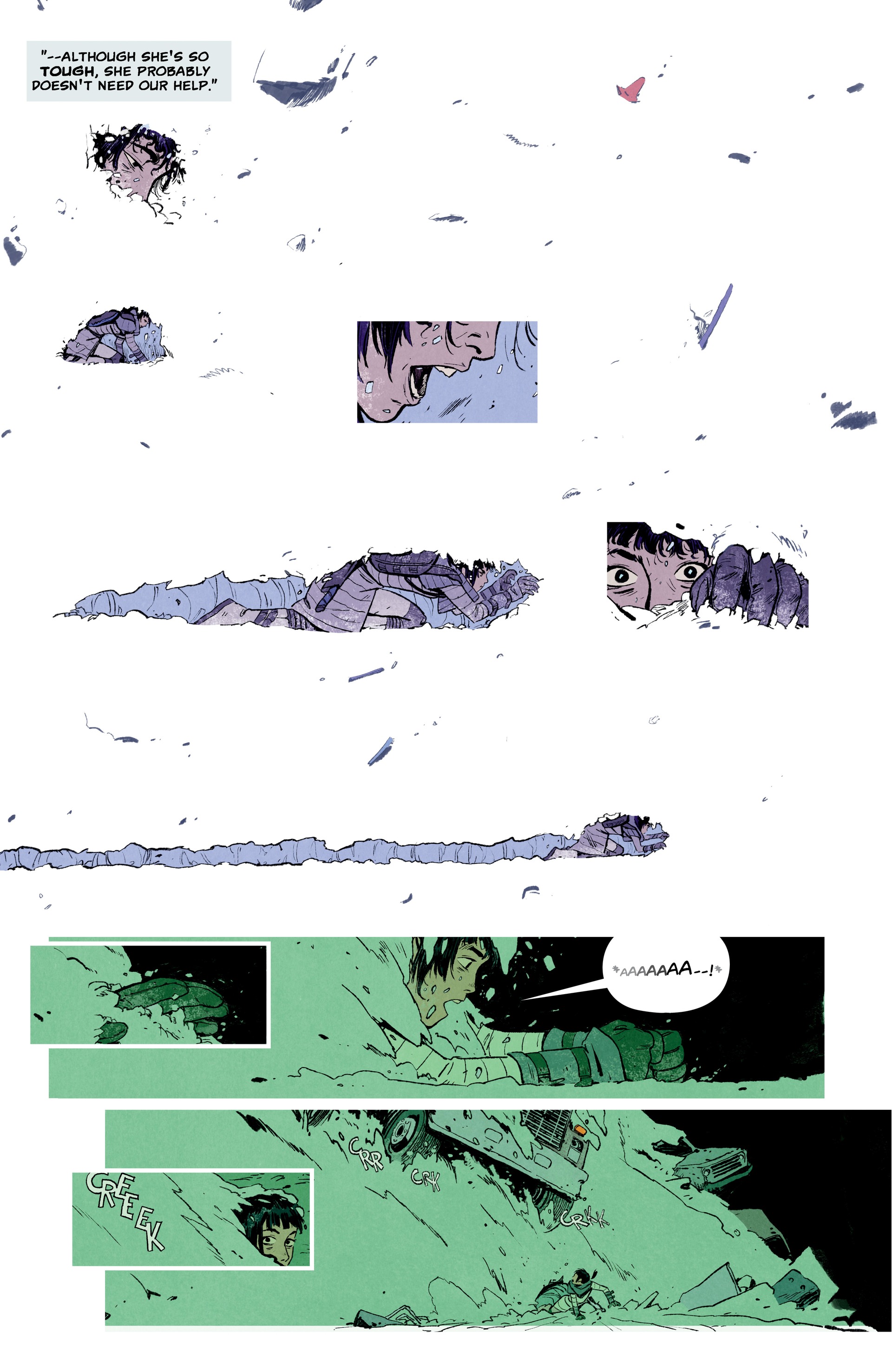 Read online Giants: Ghosts of Winter comic -  Issue # TPB - 31