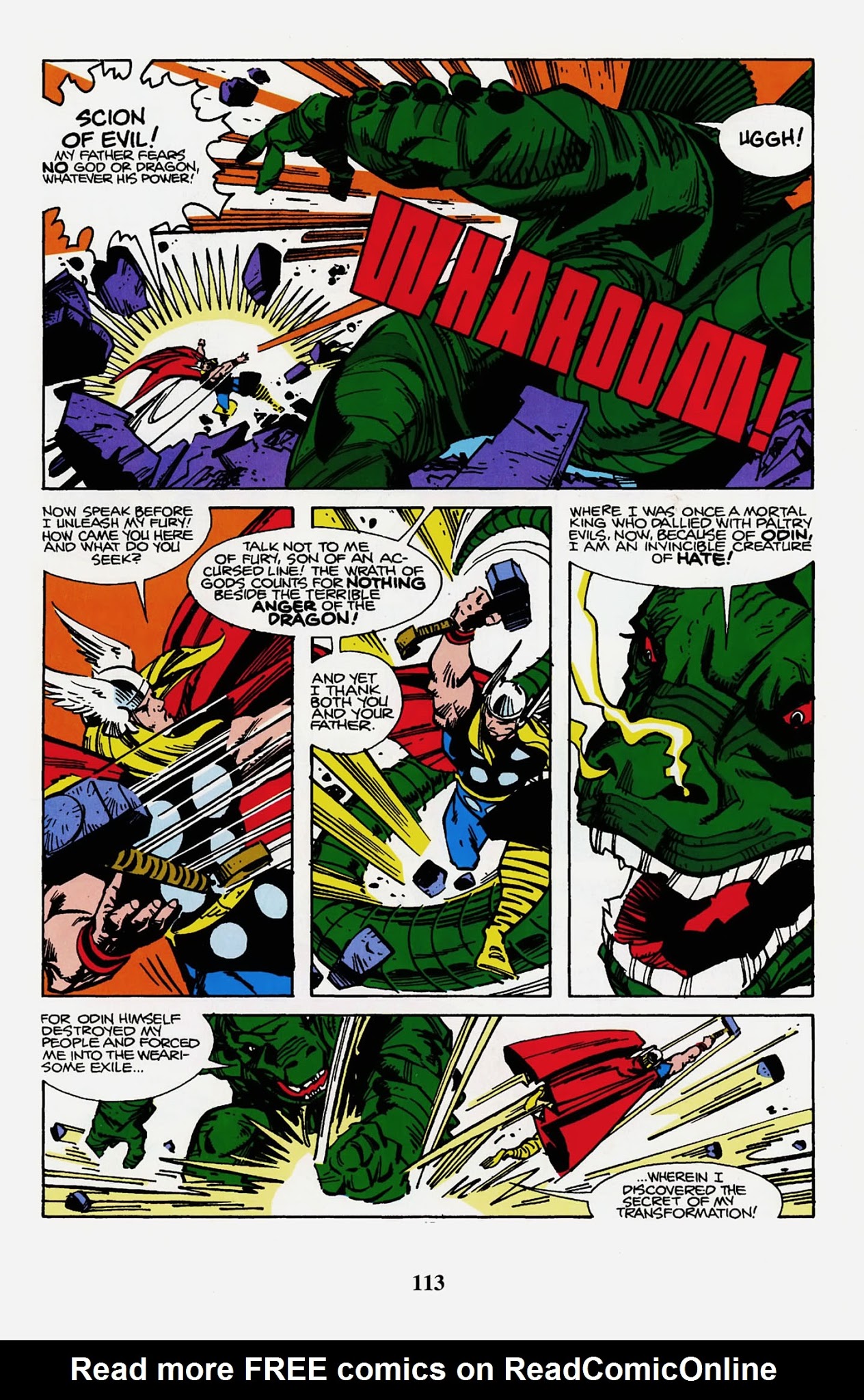 Read online Thor Visionaries: Walter Simonson comic -  Issue # TPB 1 - 115