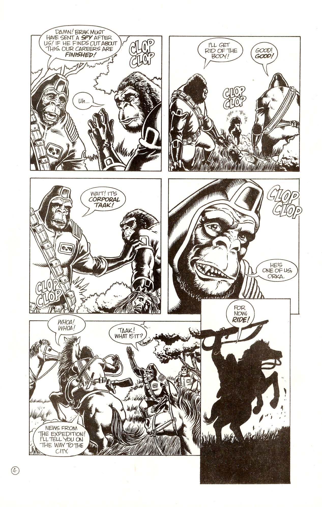 Read online Planet of the Apes: The Forbidden Zone comic -  Issue #2 - 6