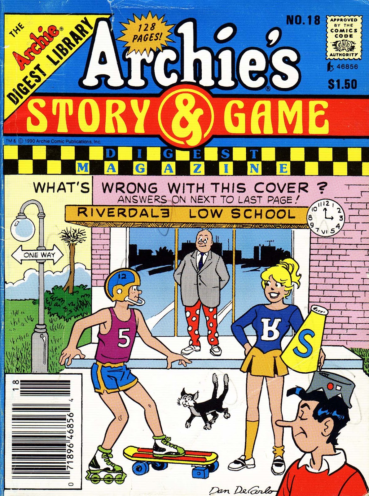 Archie's Story & Game Digest Magazine issue 18 - Page 1