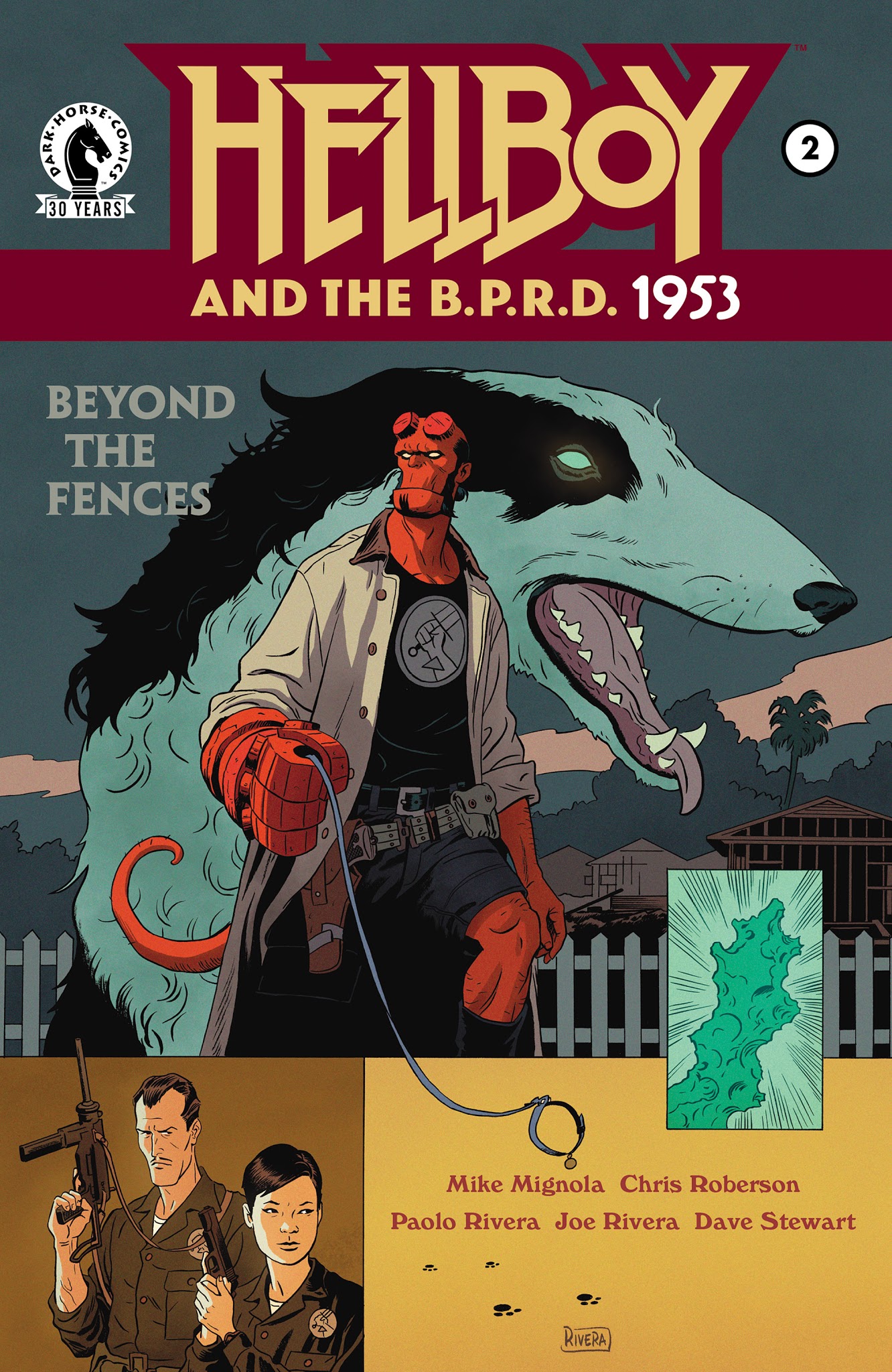 Read online Hellboy and the B.P.R.D.: 1953 - Beyond the Fences comic -  Issue #2 - 1