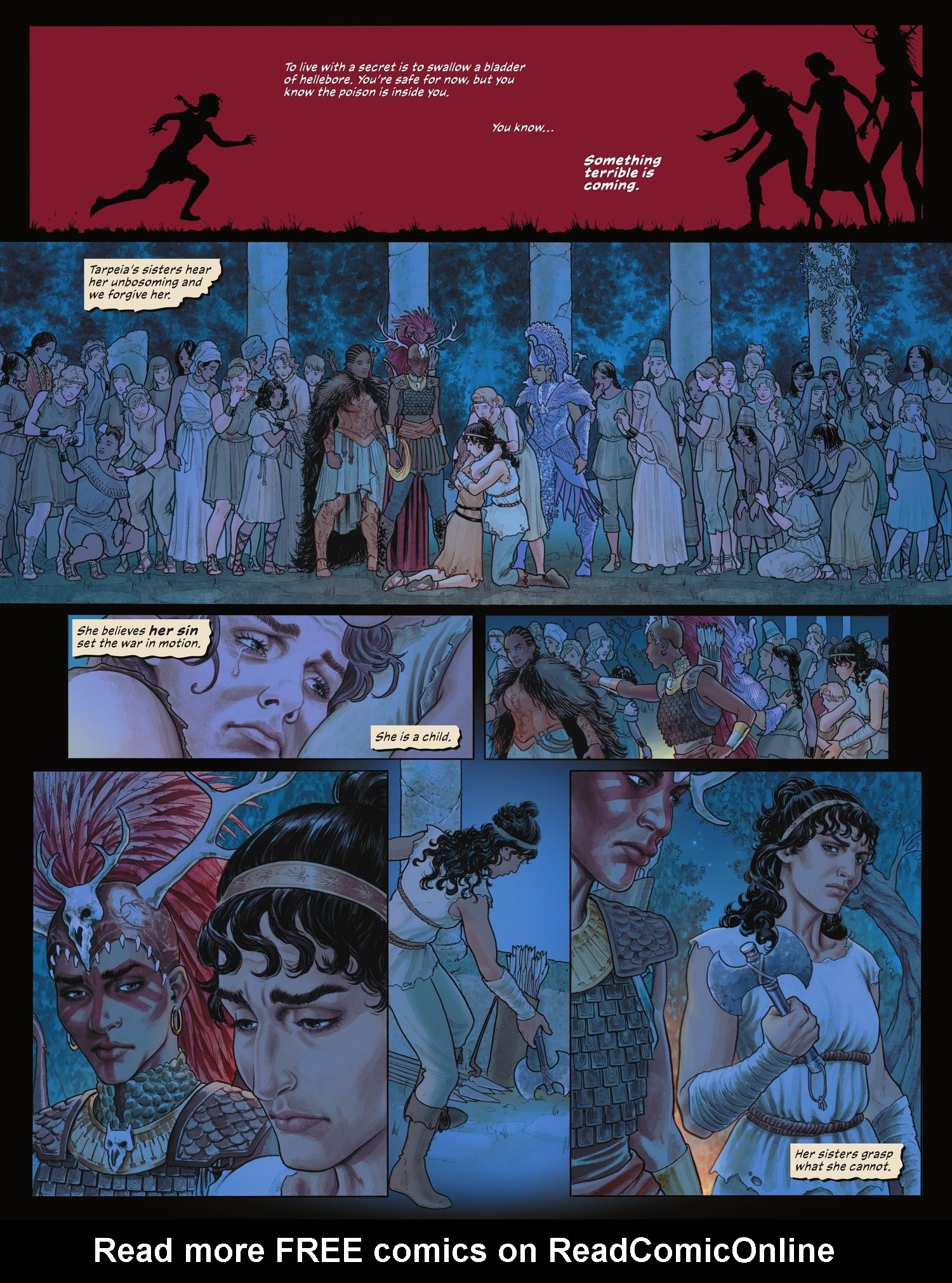 Read online Wonder Woman Historia: The Amazons comic -  Issue #3 - 10