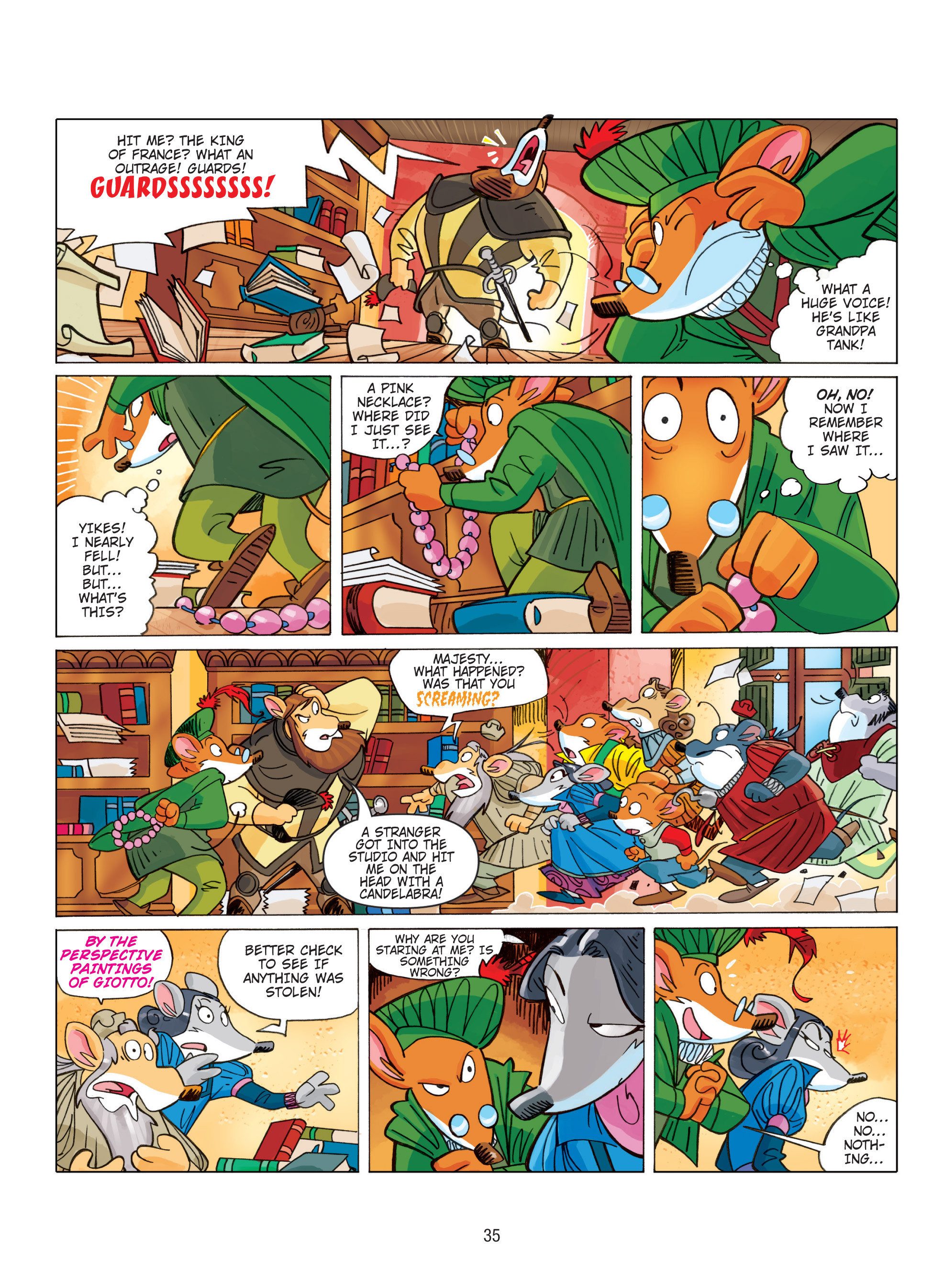 Read online Geronimo Stilton comic -  Issue # TPB 6 - 35