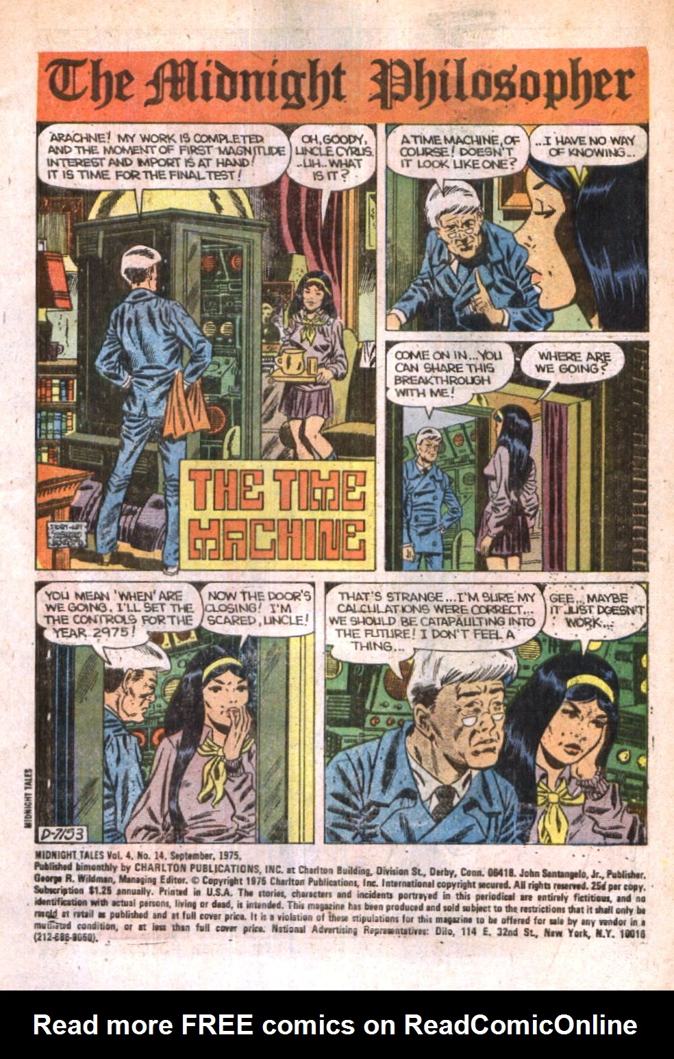 Read online Midnight Tales comic -  Issue #14 - 3