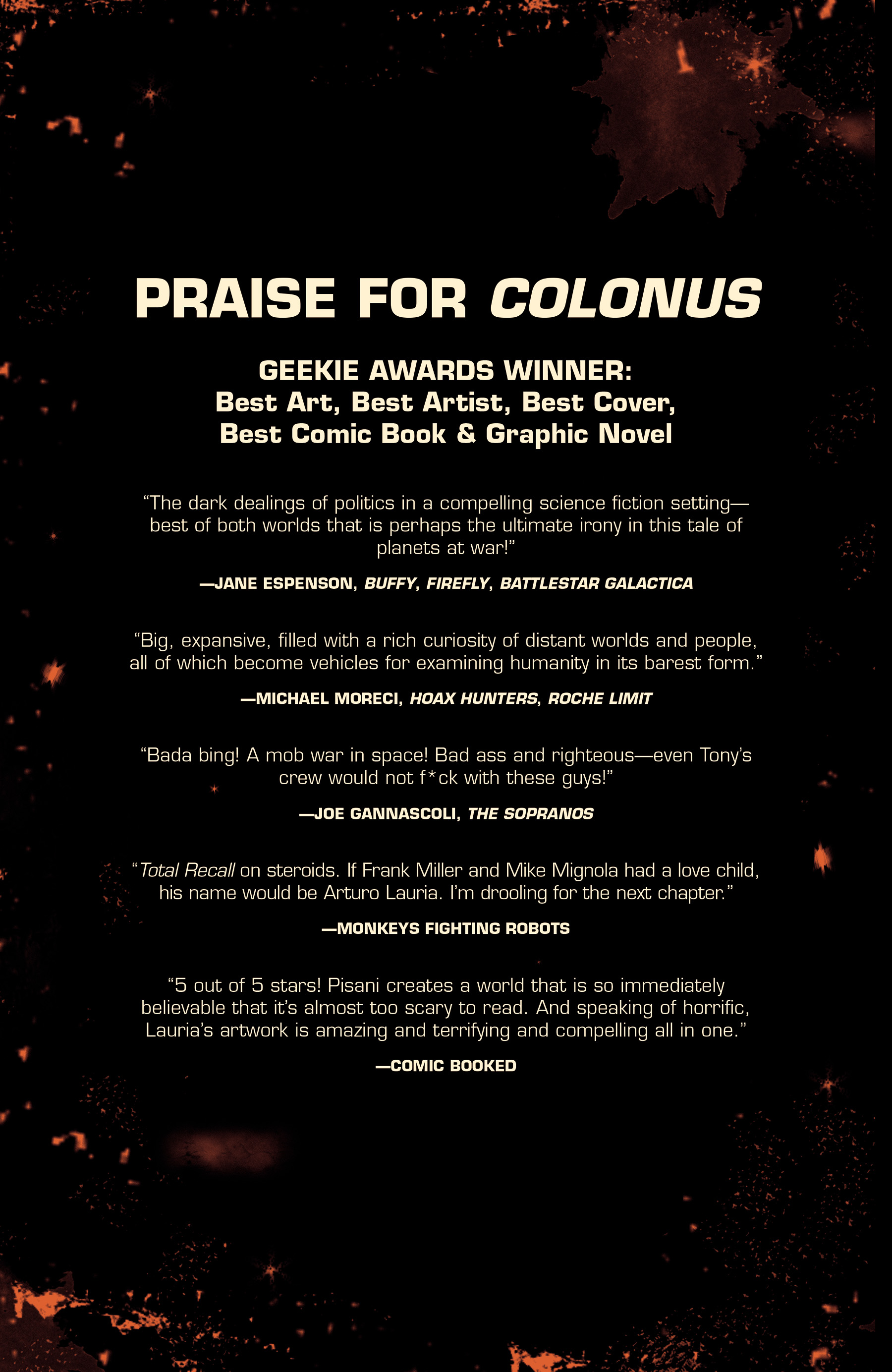 Read online Colonus comic -  Issue # Full - 3