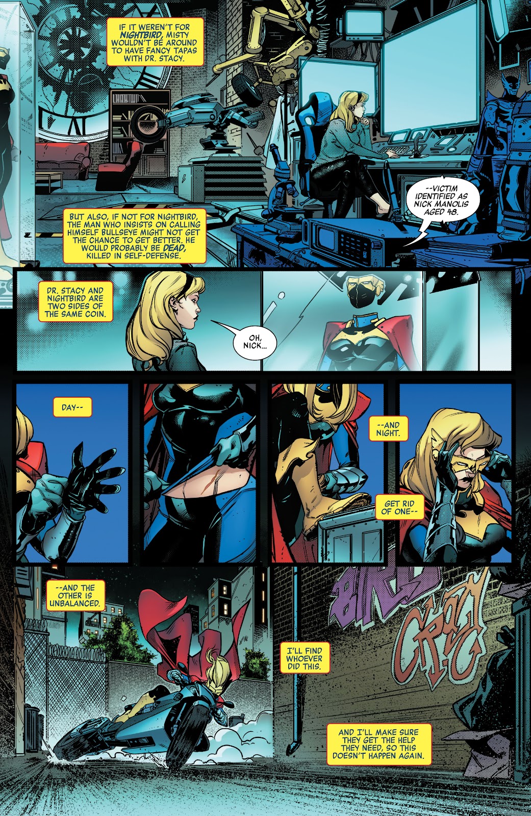 Heroes Reborn: One-Shots issue Night-Gwen - Page 12