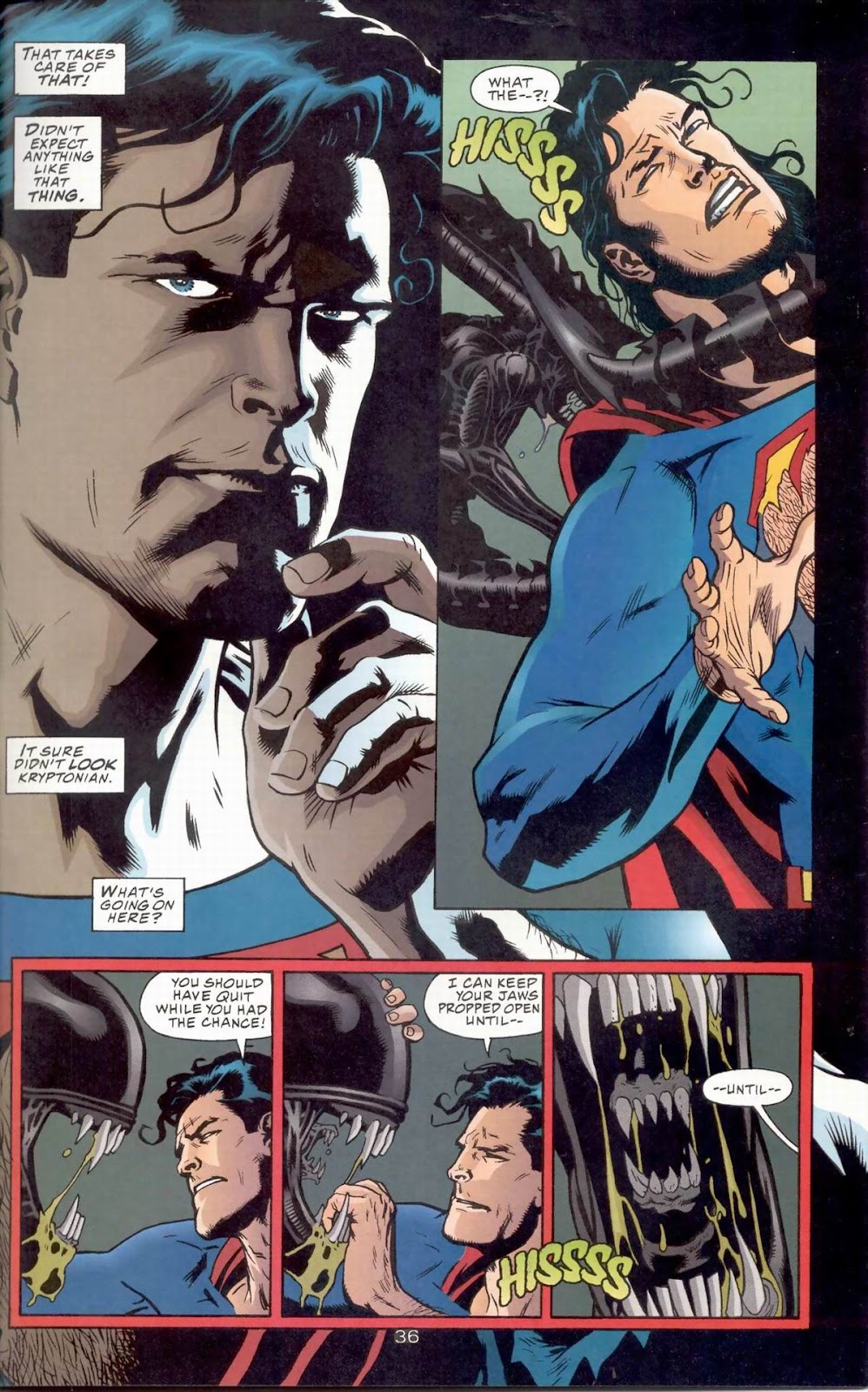 Superman vs. Aliens issue 1 - Page 40