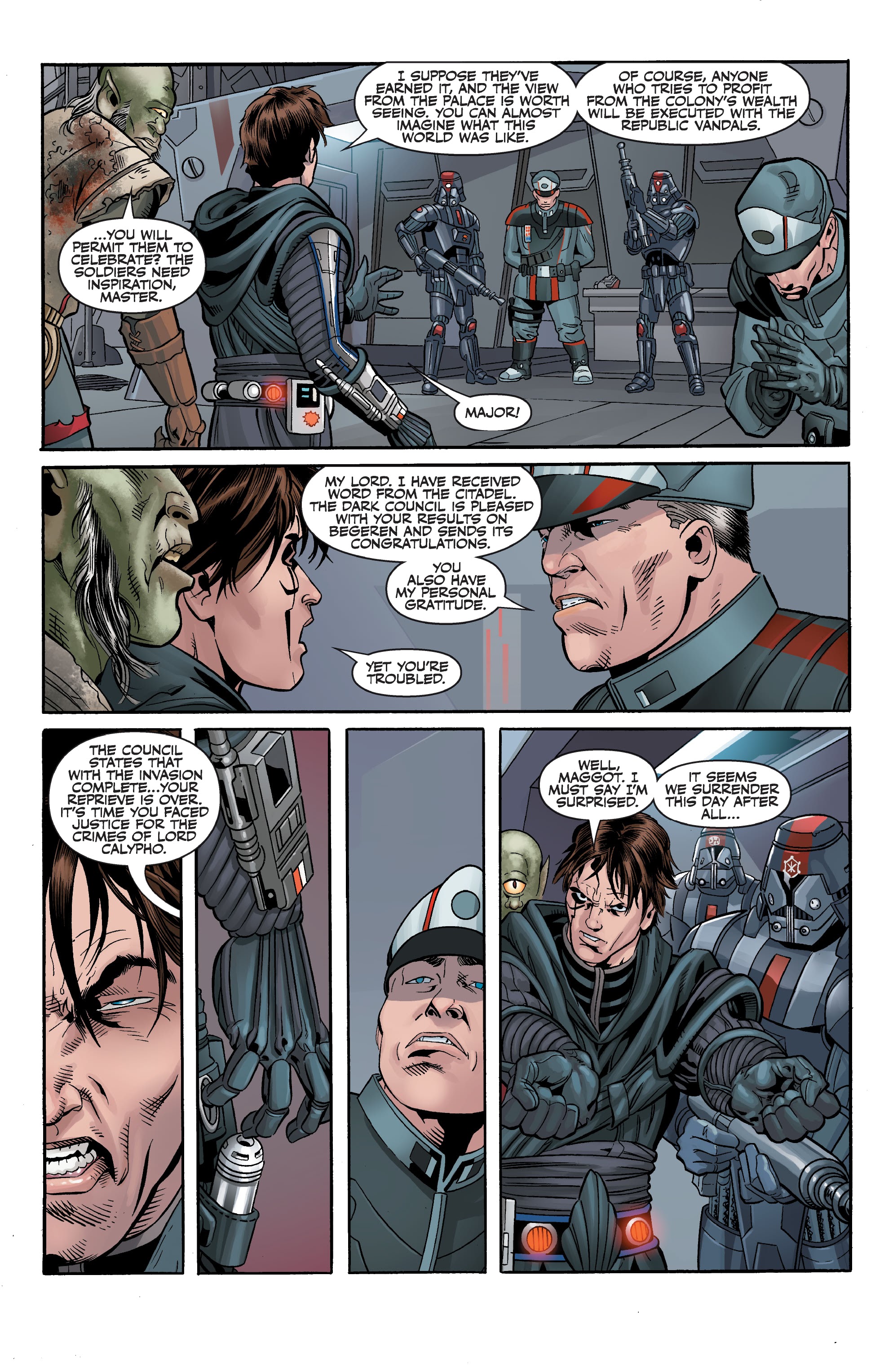 Read online Star Wars Legends: The Old Republic - Epic Collection comic -  Issue # TPB 4 (Part 1) - 13