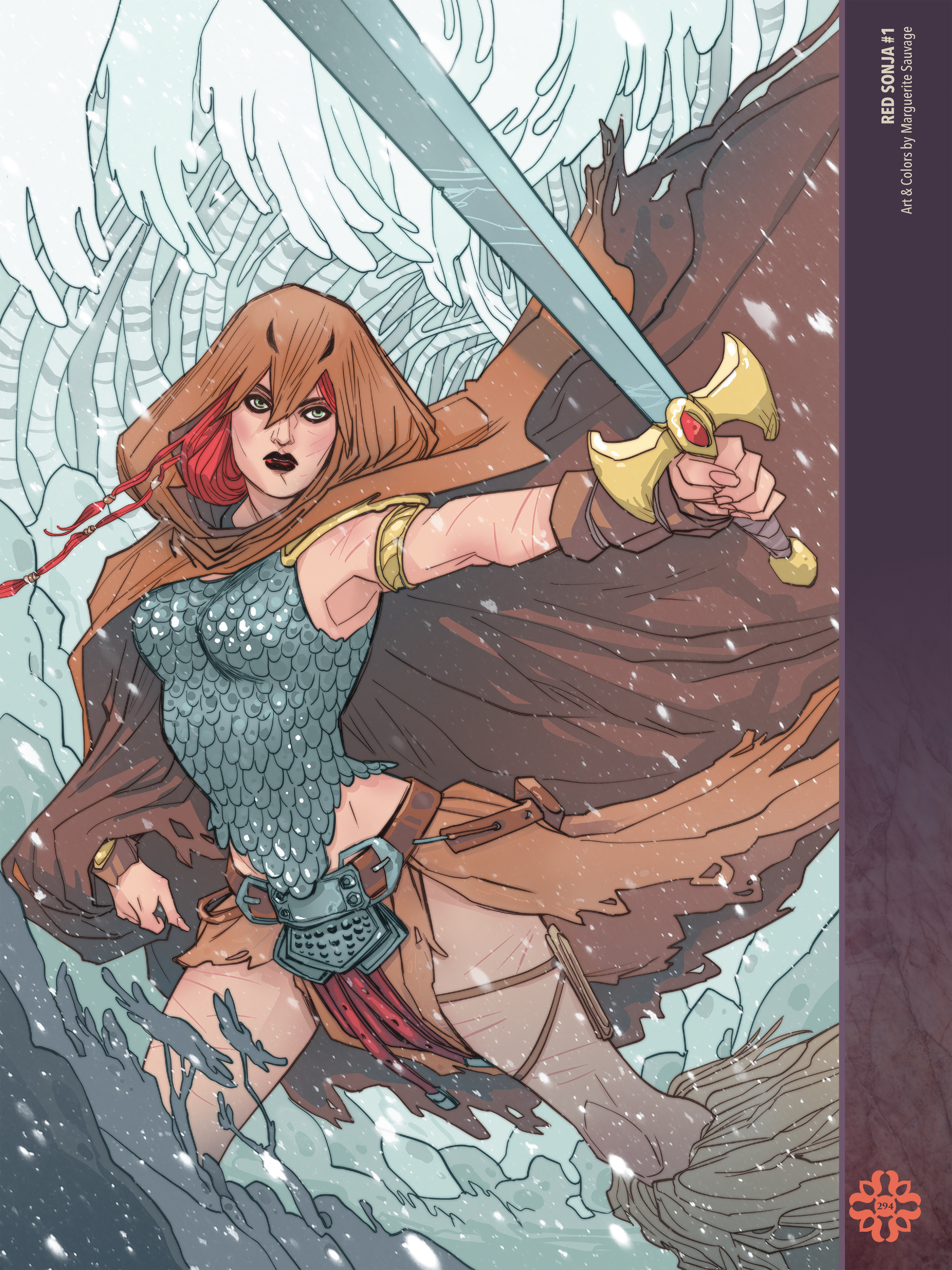 Read online The Art of Red Sonja comic -  Issue # TPB 2 (Part 3) - 95