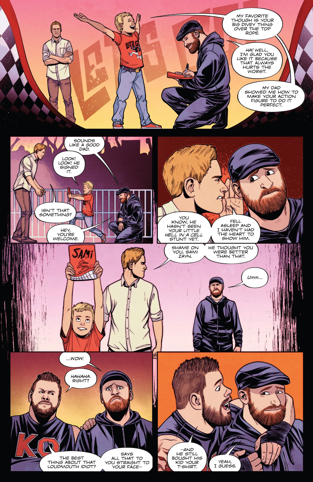 Read online WWE comic -  Issue #19 - 9