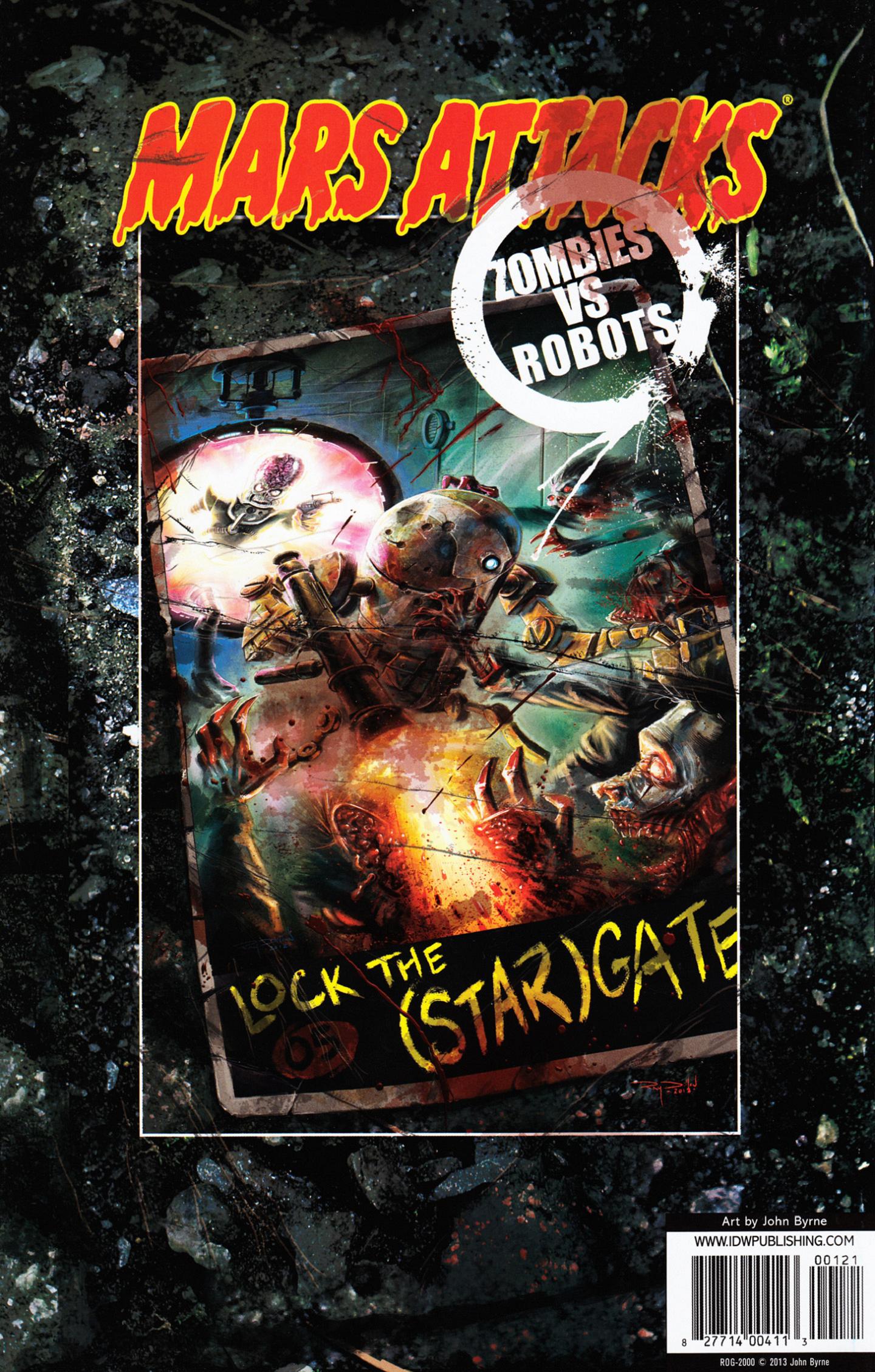 Read online Mars Attacks Zombie VS. Robots comic -  Issue # Full - 33