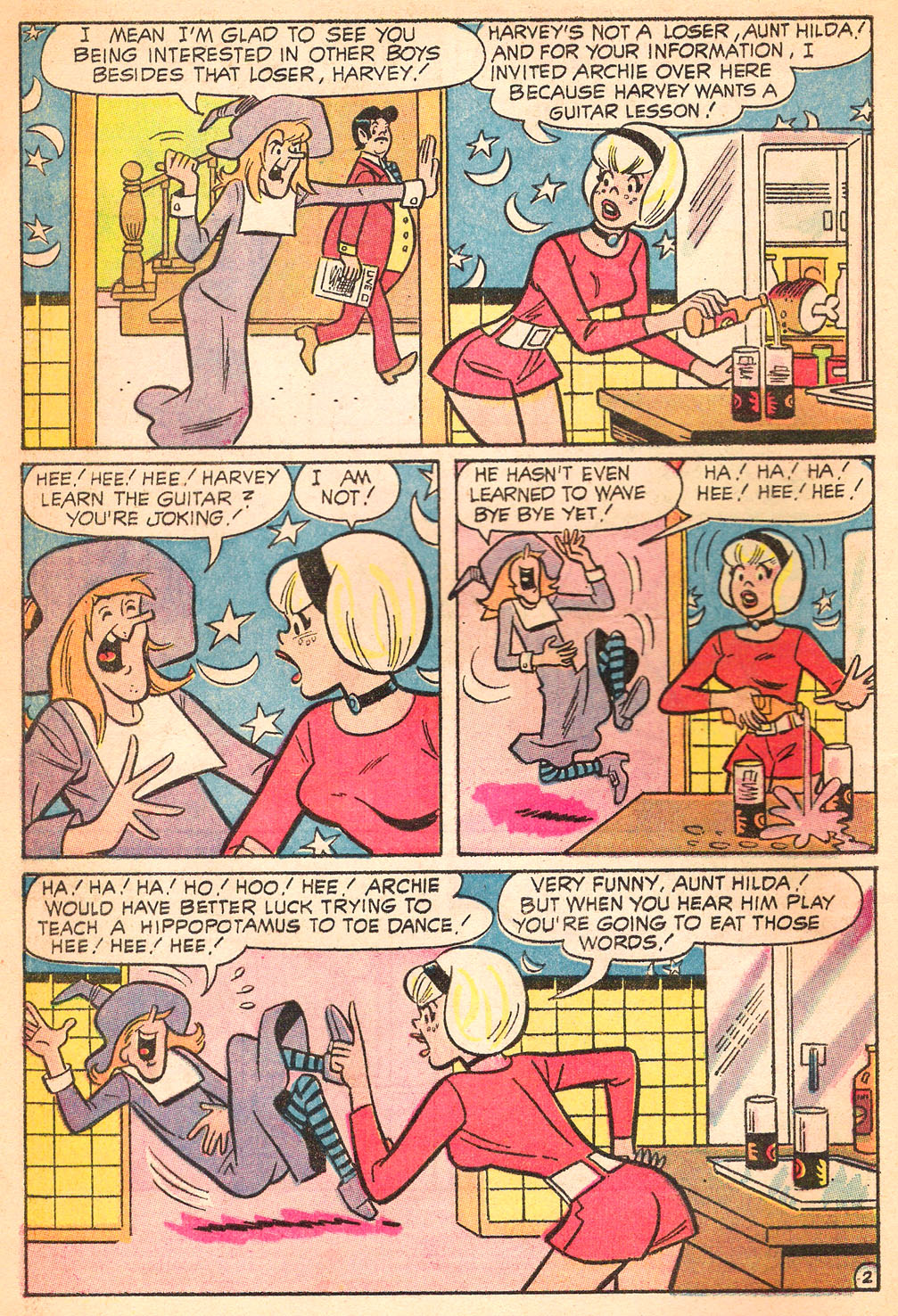 Read online Sabrina The Teenage Witch (1971) comic -  Issue #2 - 3