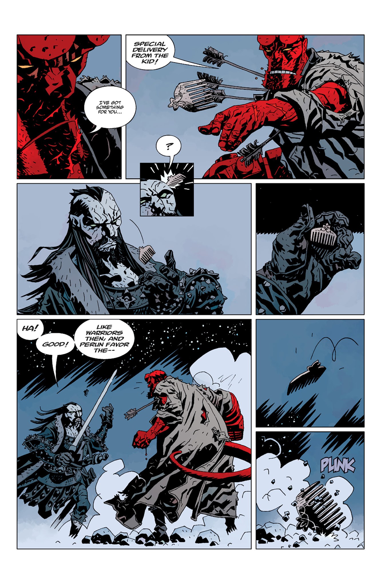 Read online Hellboy: Darkness Calls comic -  Issue # TPB - 116