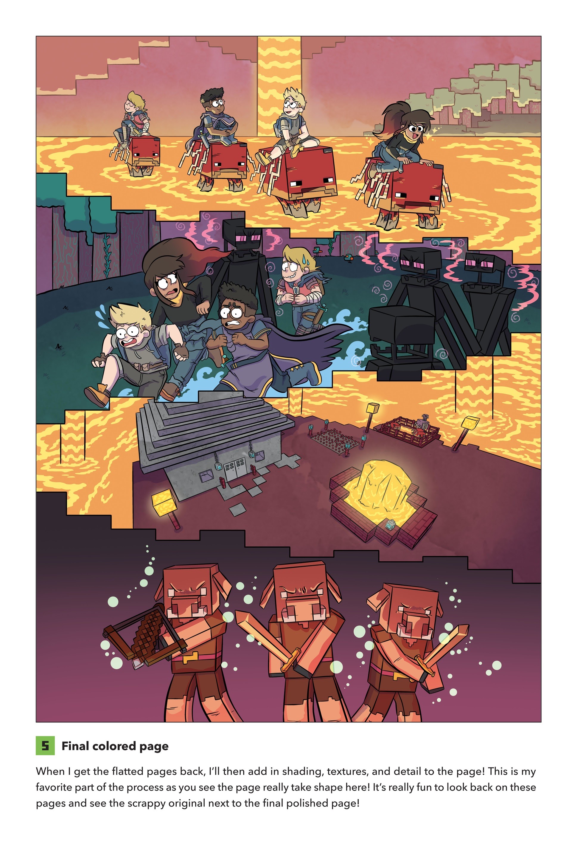 Read online Minecraft comic -  Issue # TPB 3 - 86