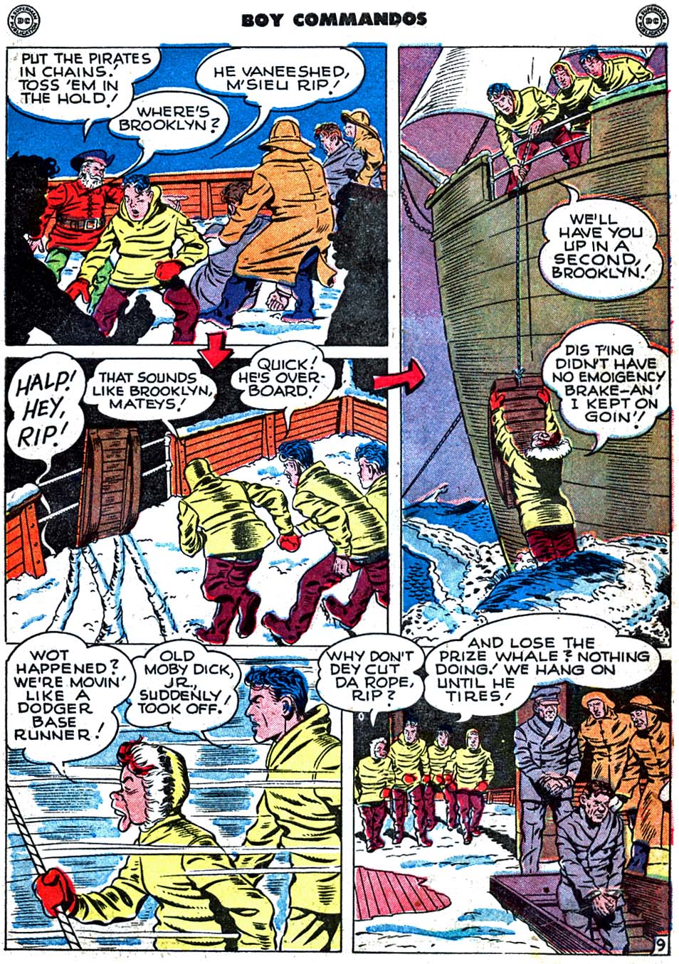 Read online Boy Commandos comic -  Issue #18 - 11