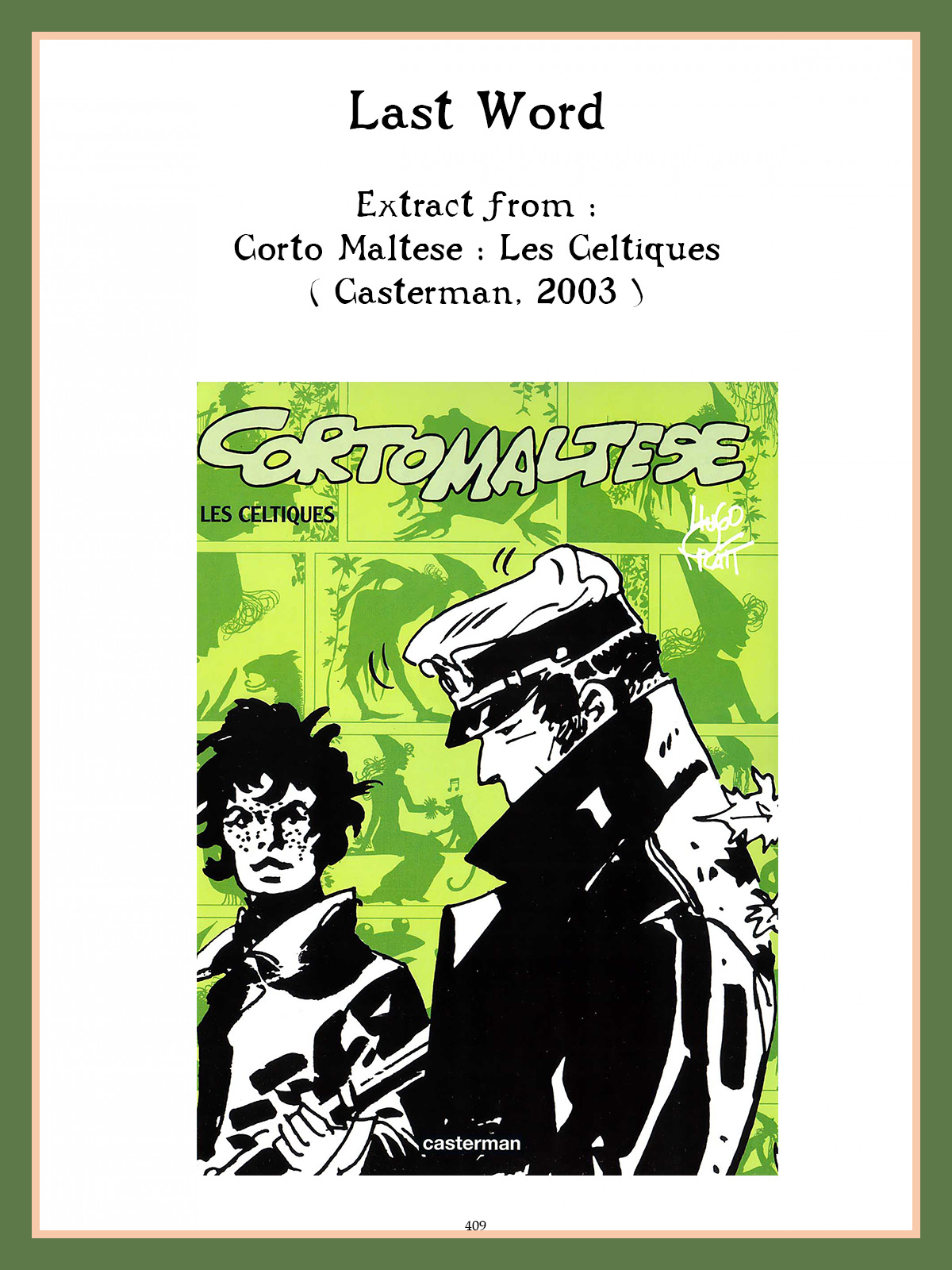 Read online Corto Maltese comic -  Issue # TPB 7 (Part 4) - 50