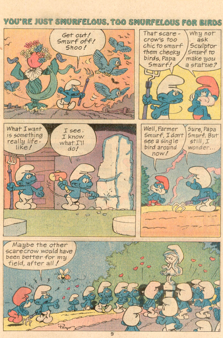 Read online Smurfs comic -  Issue #2 - 9