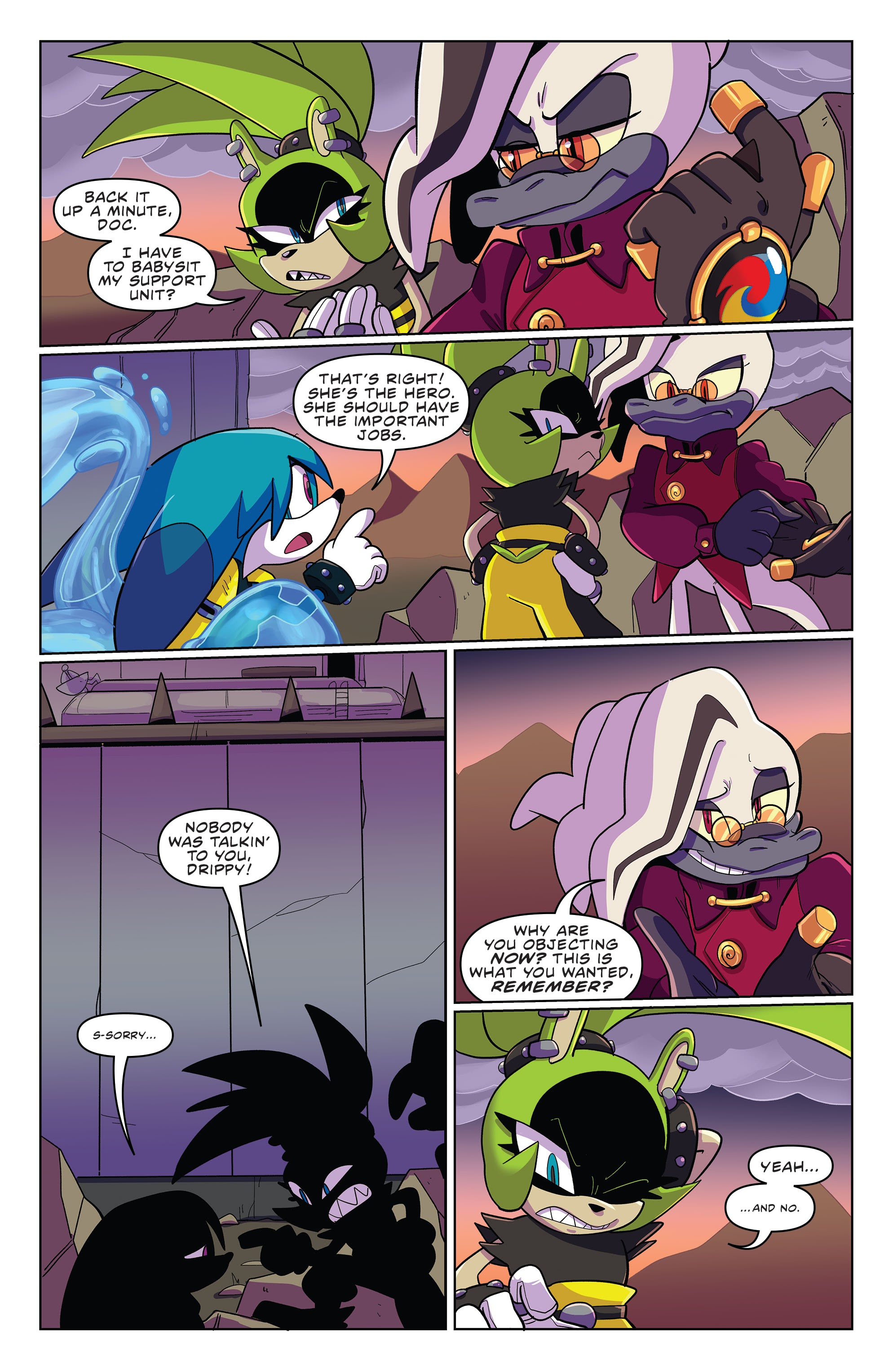 Read online Sonic the Hedgehog: Imposter Syndrome comic -  Issue #2 - 7